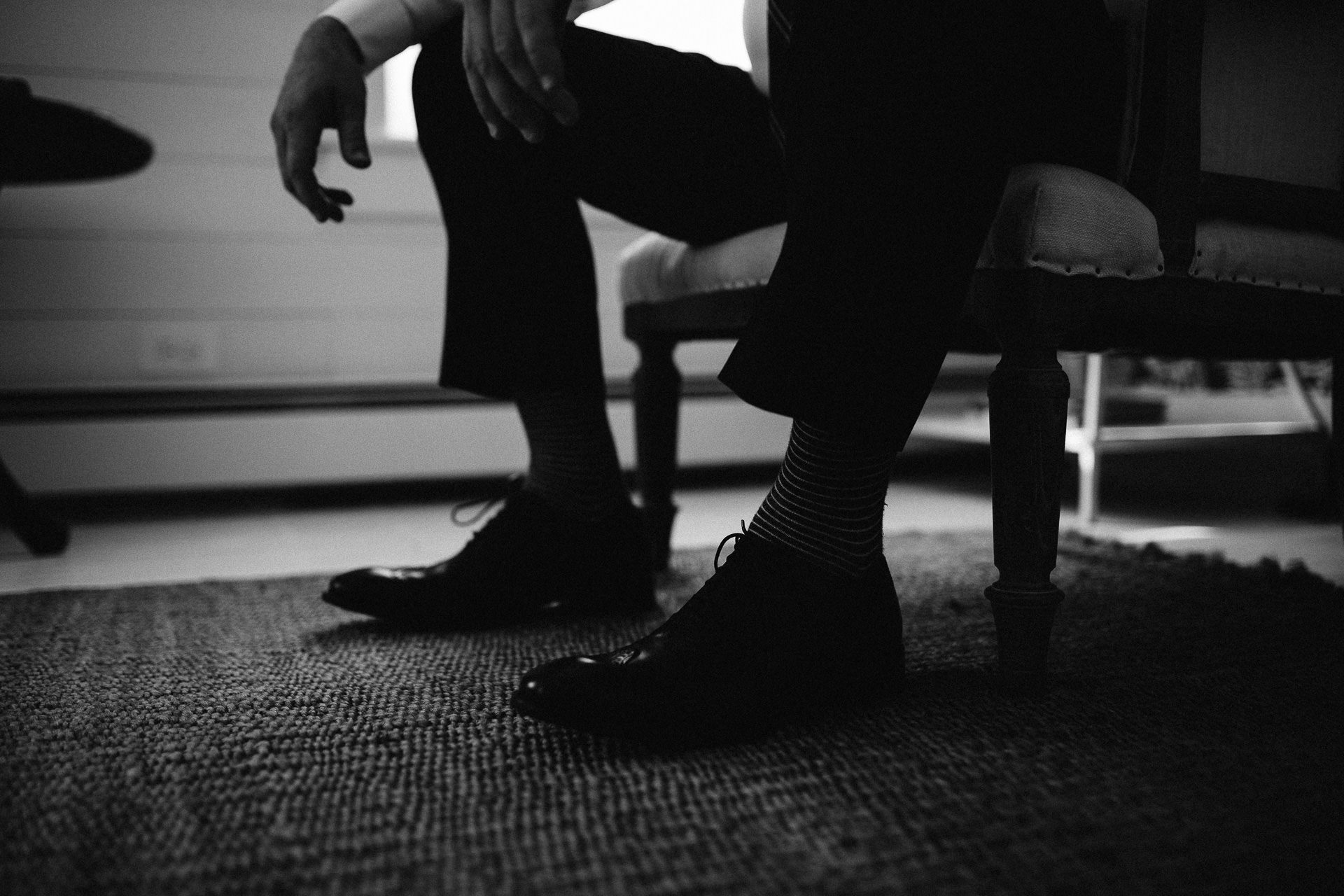 Robyn & Jim Catskills Fall Wedding at Foxfire Mountain House by Jean-Laurent Gaudy Photography