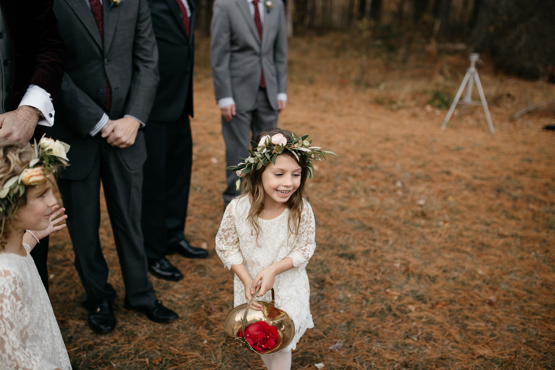 Robyn & Jim Catskills Fall Wedding at Foxfire Mountain House by Jean-Laurent Gaudy Photography