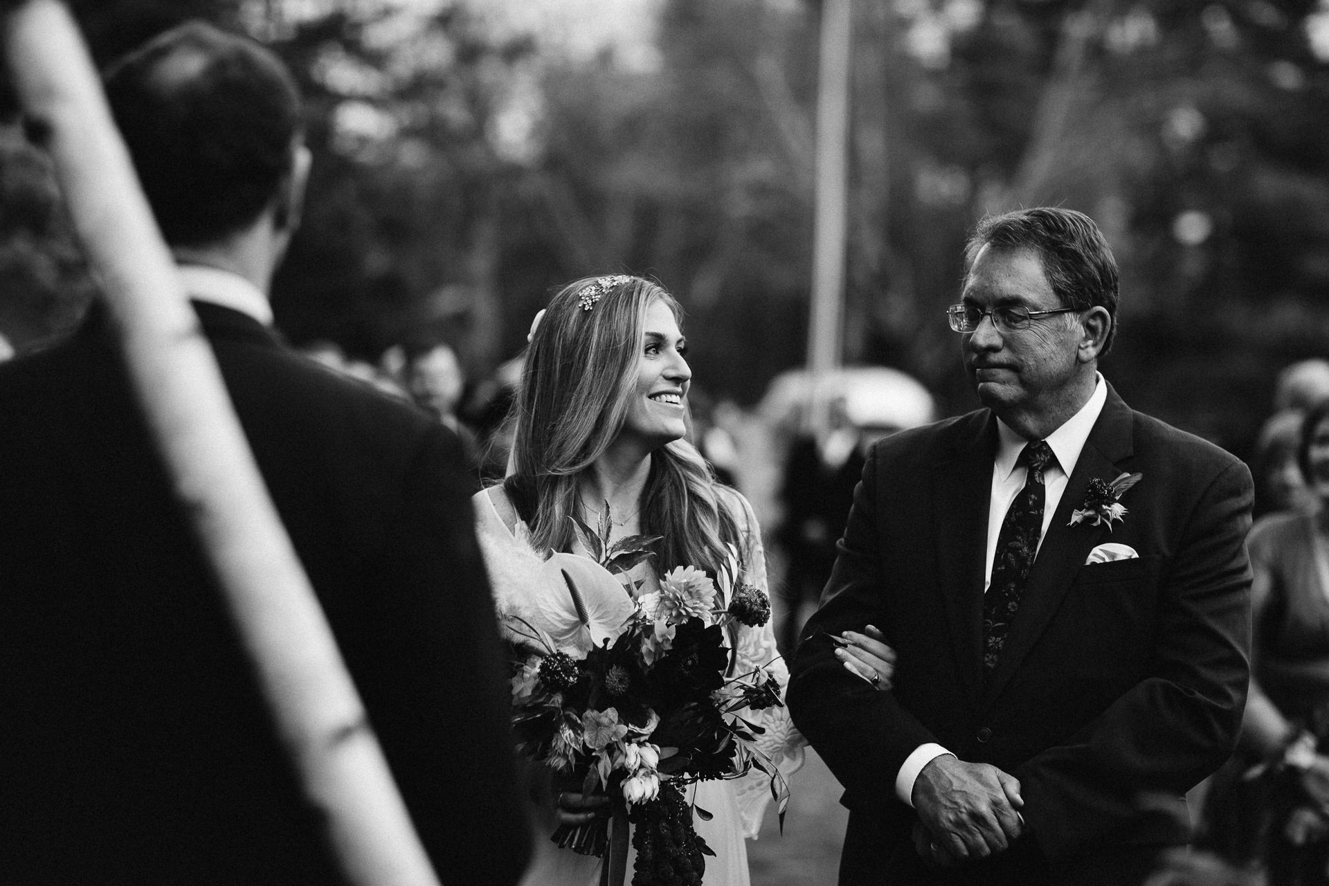 Robyn & Jim Catskills Fall Wedding at Foxfire Mountain House by Jean-Laurent Gaudy Photography