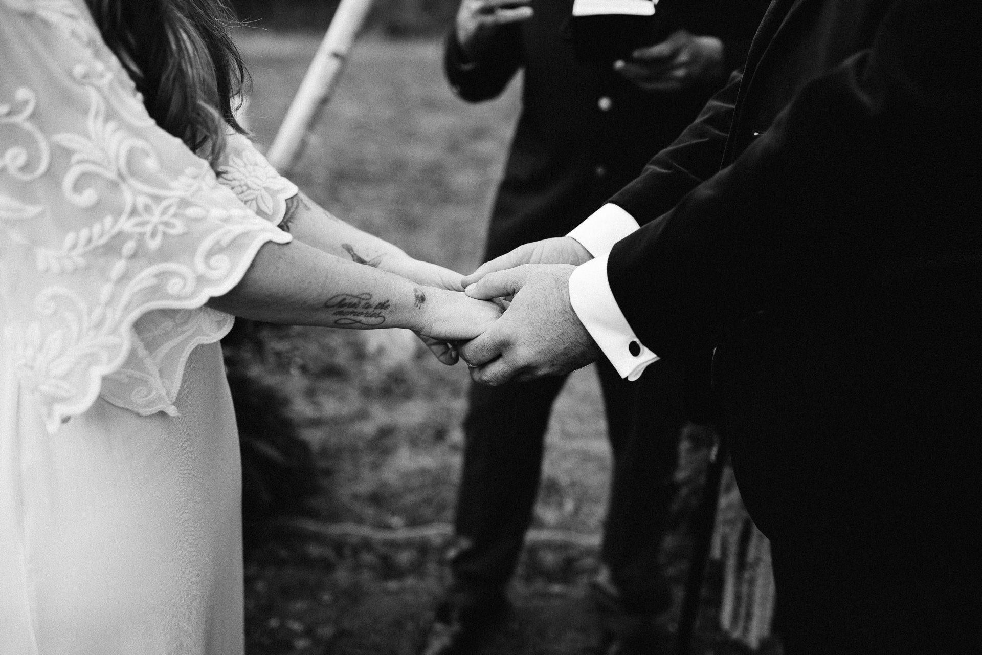 Robyn & Jim Catskills Fall Wedding at Foxfire Mountain House by Jean-Laurent Gaudy Photography