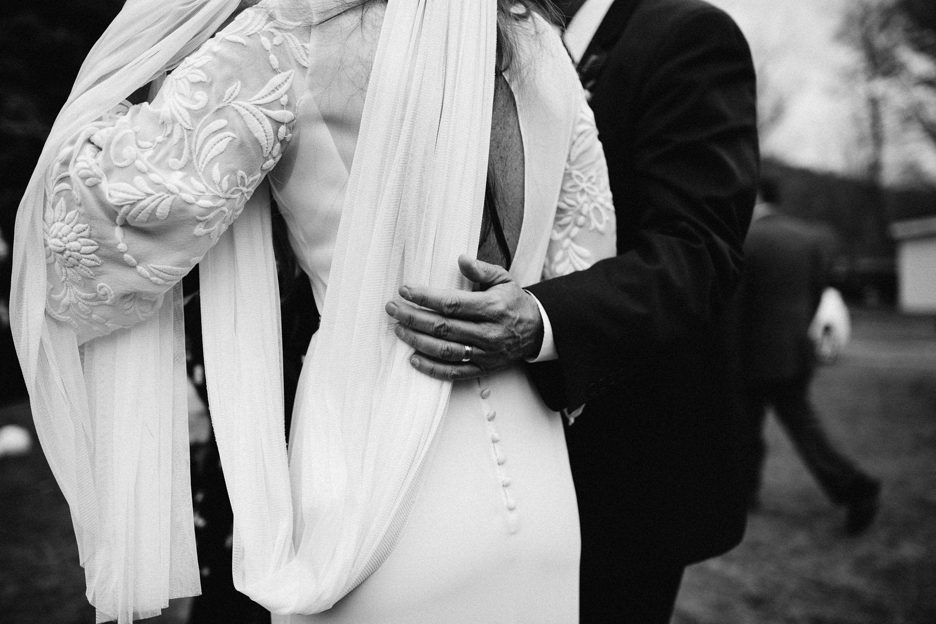 Robyn & Jim Catskills Fall Wedding at Foxfire Mountain House by Jean-Laurent Gaudy Photography