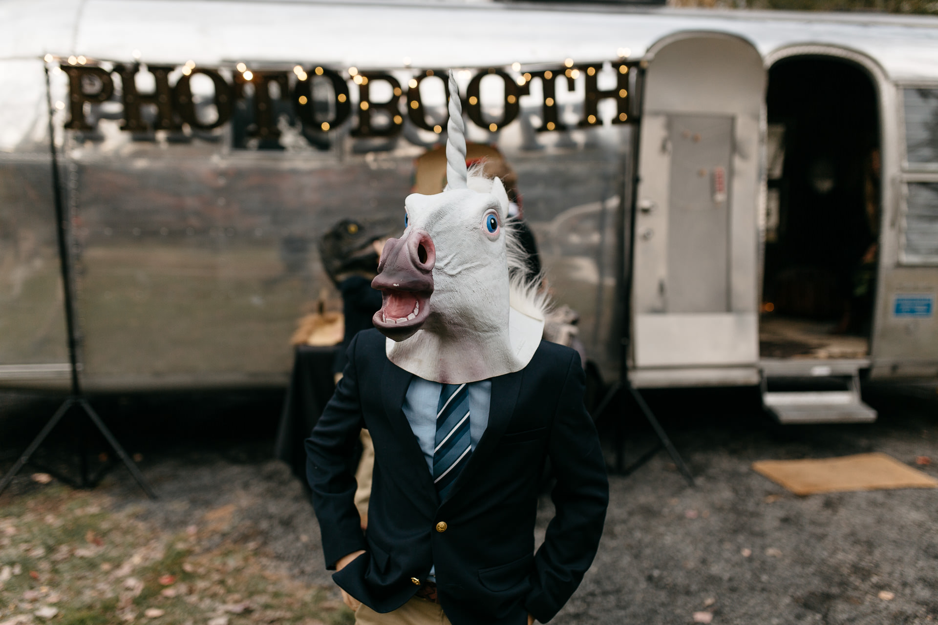 Robyn & Jim Catskills Fall Wedding at Foxfire Mountain House by Jean-Laurent Gaudy Photography