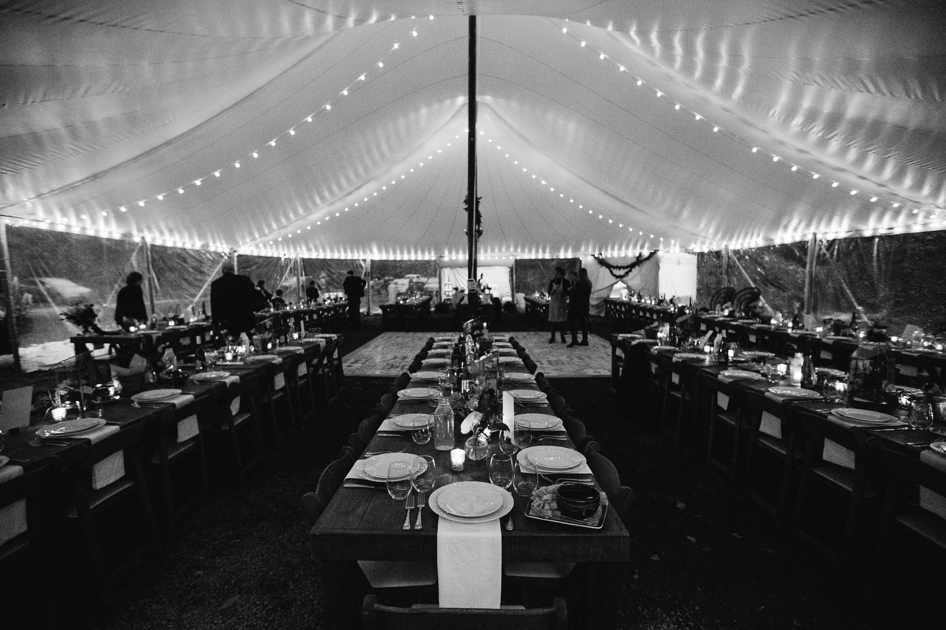 Robyn & Jim Catskills Fall Wedding at Foxfire Mountain House by Jean-Laurent Gaudy Photography