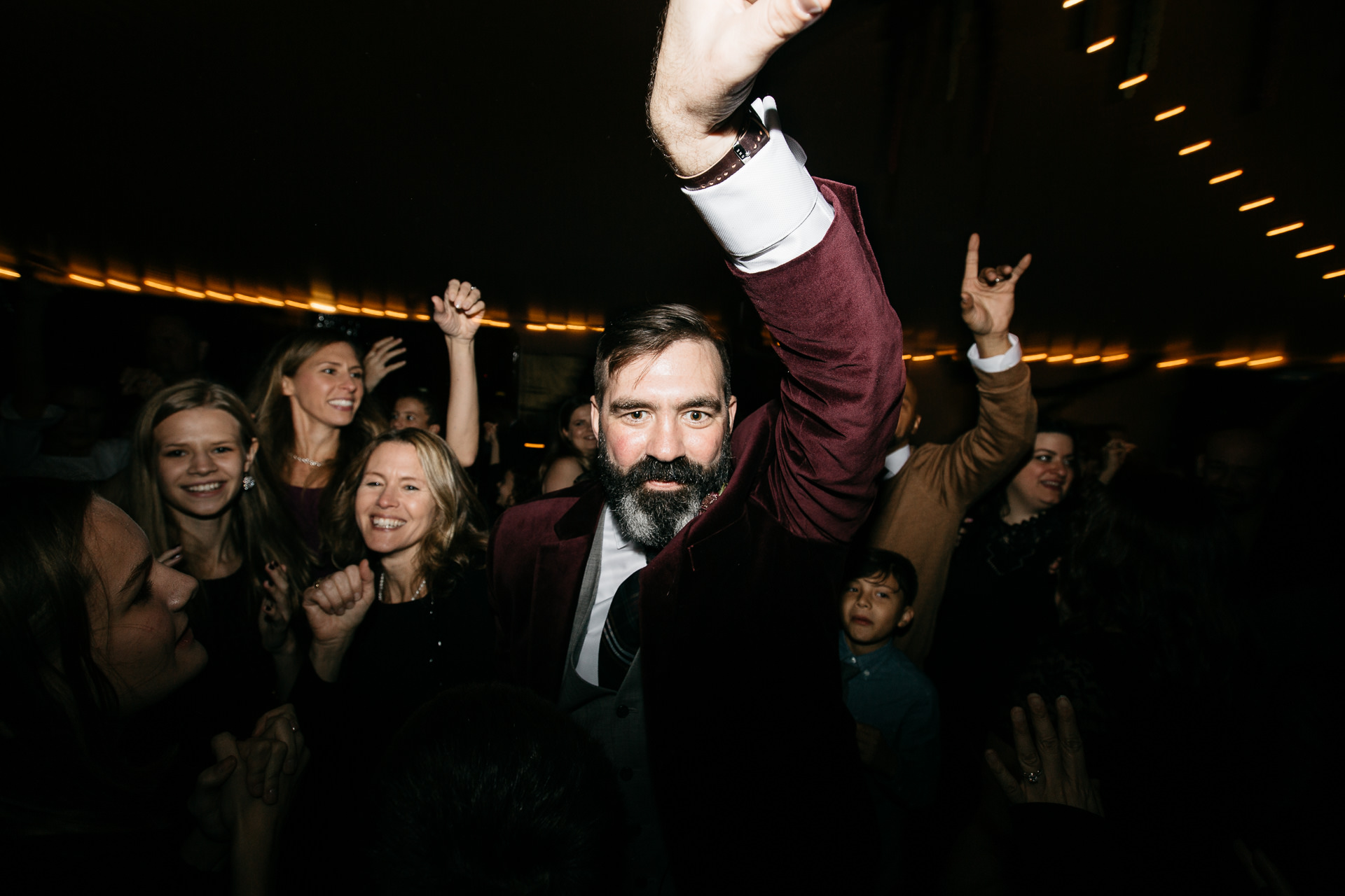 Robyn & Jim Catskills Fall Wedding at Foxfire Mountain House by Jean-Laurent Gaudy Photography