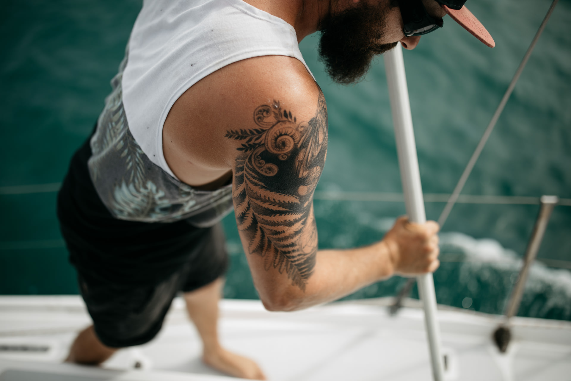 Kira and Fletch Love Session on Kawau Island New Zealand by Jean-Laurent Gaudy