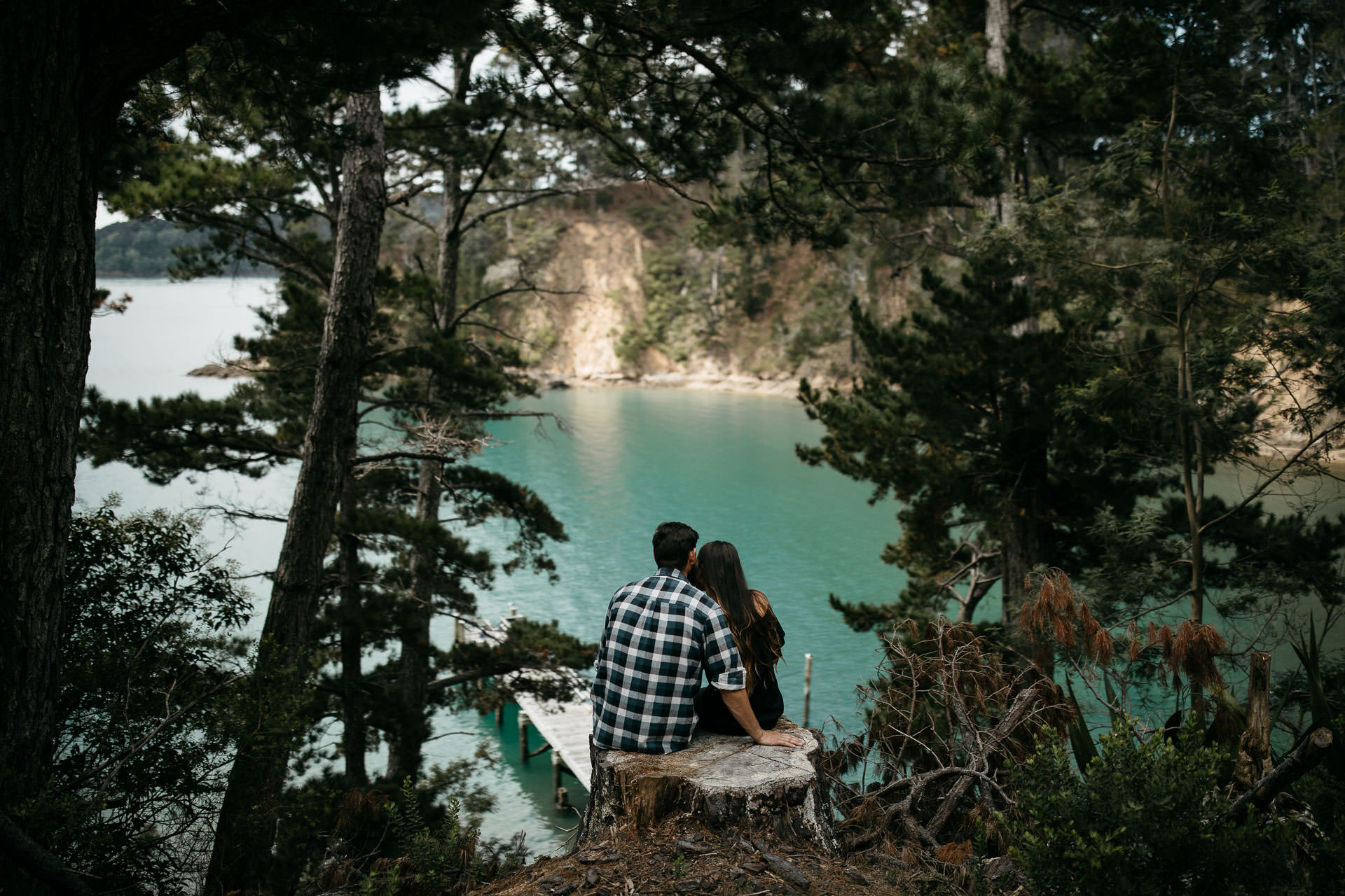 Kira and Fletch Love Session on Kawau Island New Zealand by Jean-Laurent Gaudy