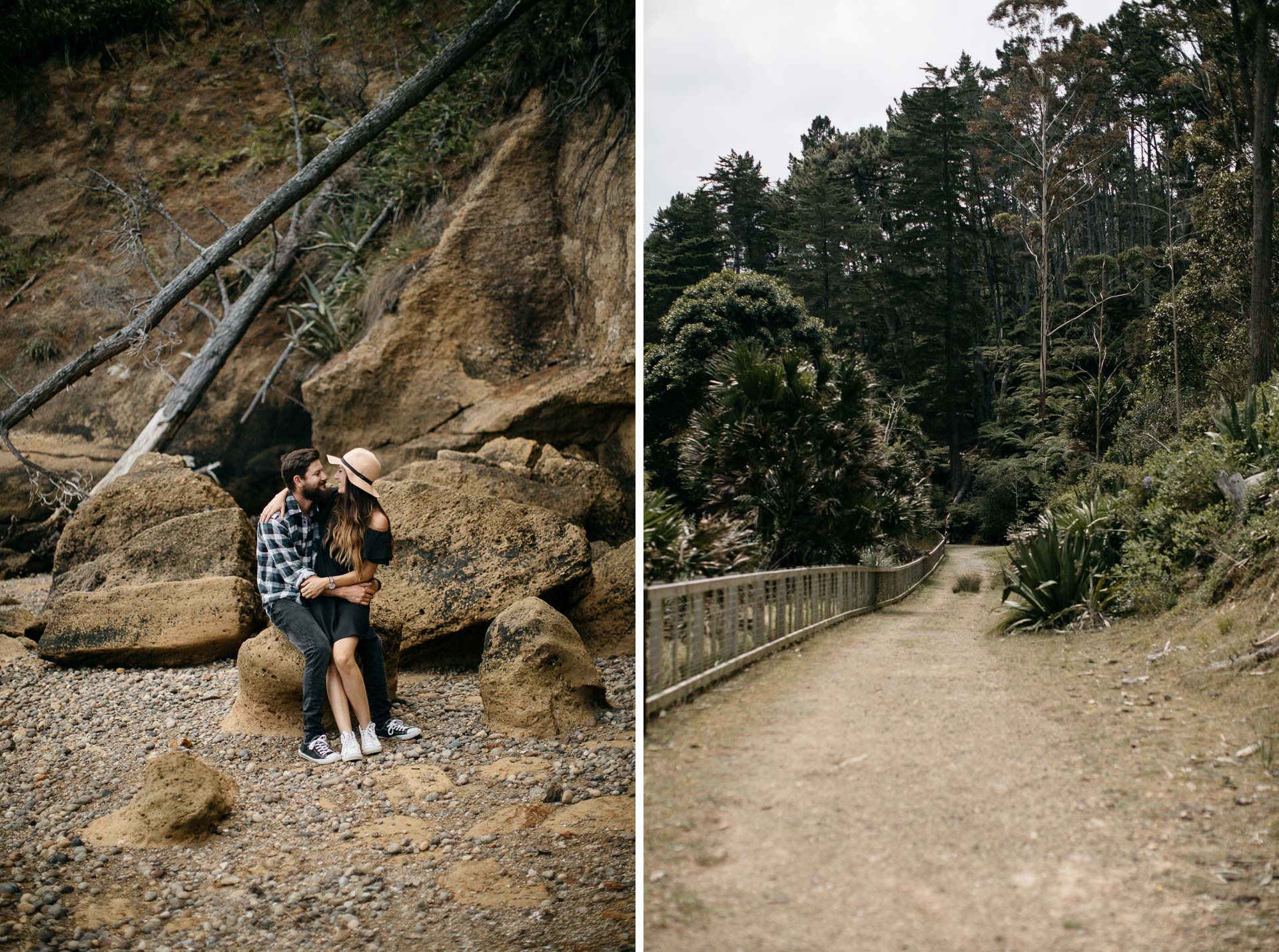 Kira and Fletch Love Session on Kawau Island New Zealand by Jean-Laurent Gaudy