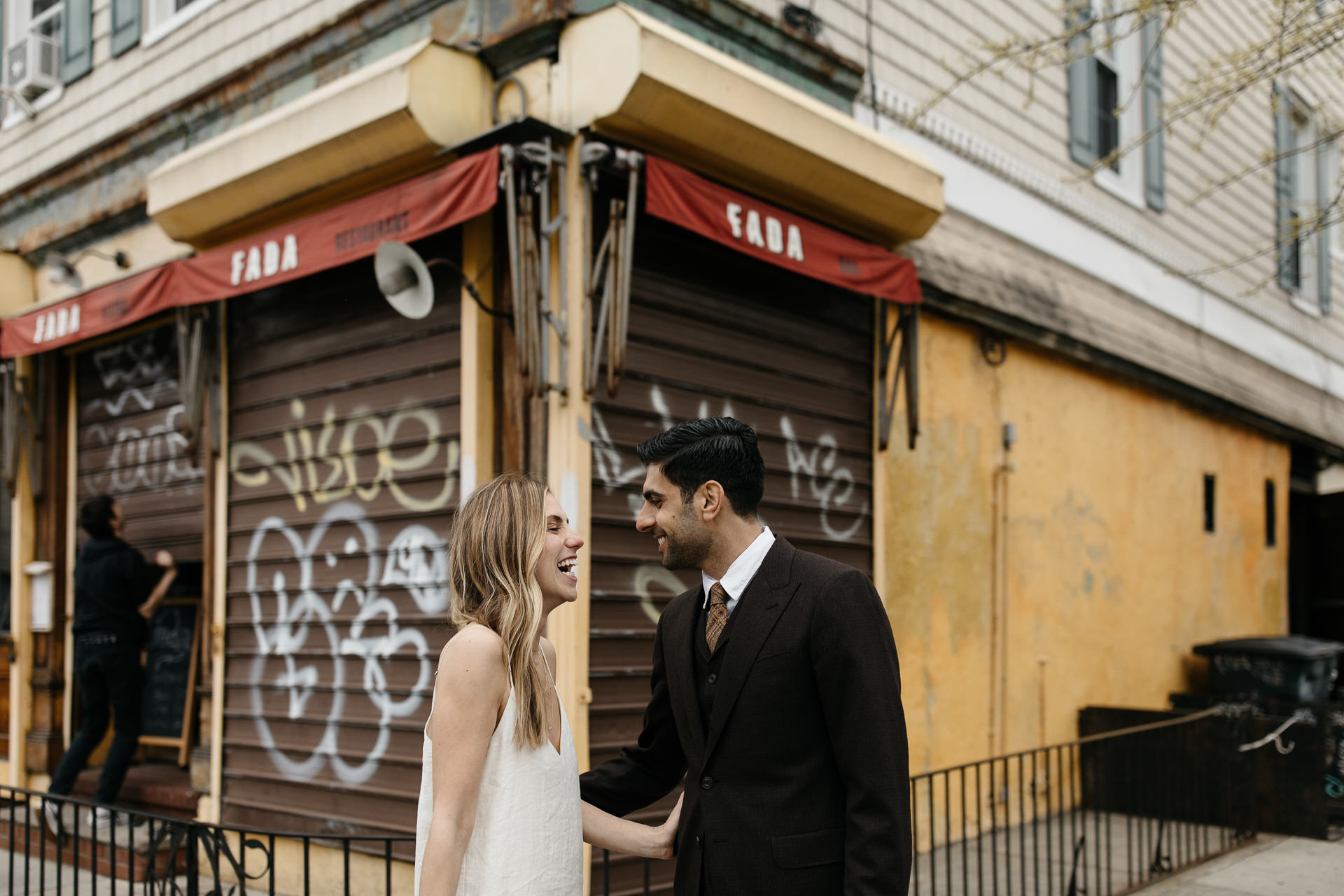 Nikki and Malcolm's Wedding at the Brooklyn Winery in Williamsburg by Jean-Laurent Gaudy