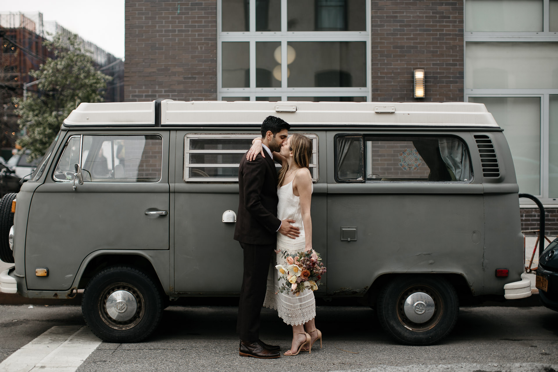 Nikki and Malcolm's Wedding at the Brooklyn Winery in Williamsburg by Jean-Laurent Gaudy