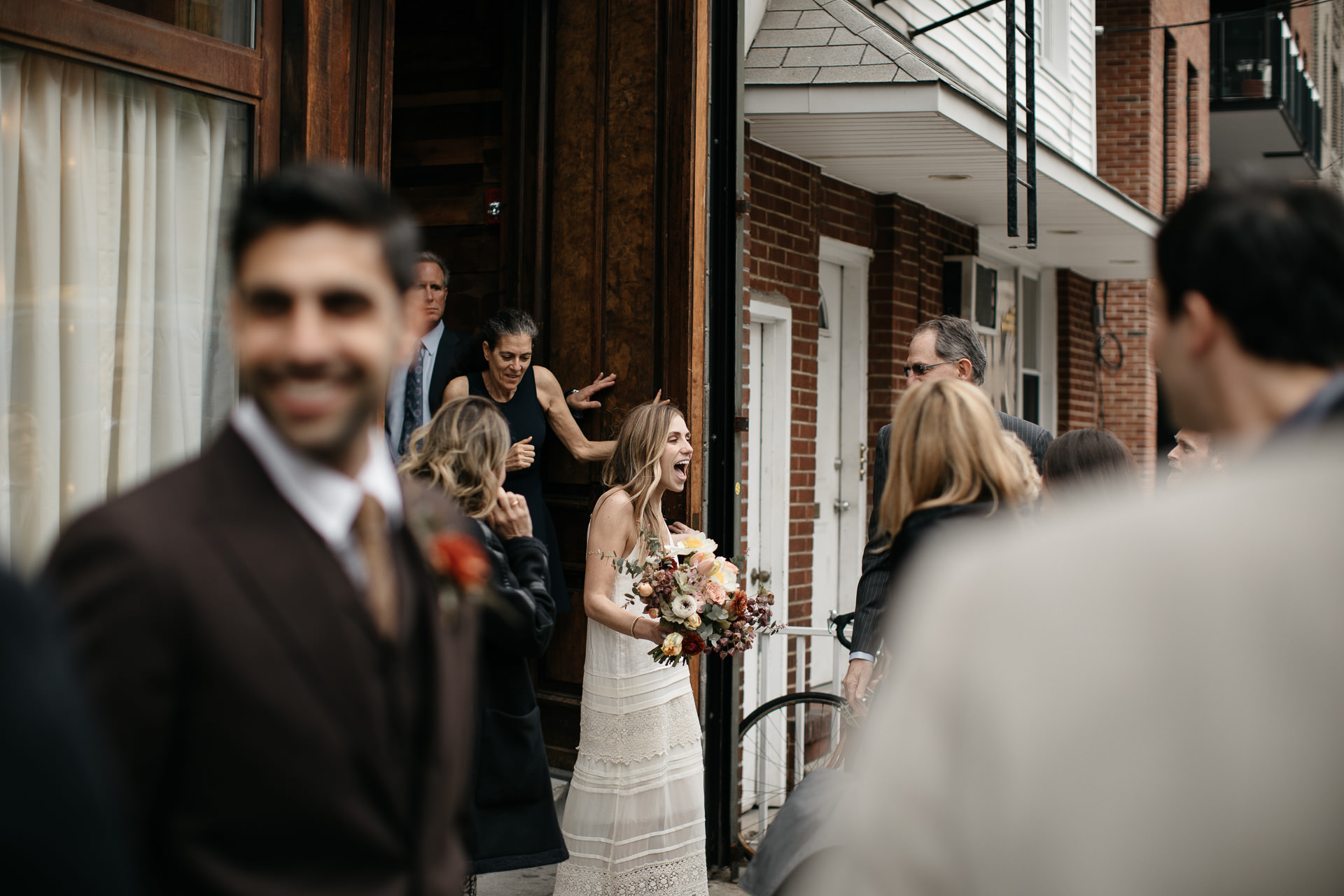 Nikki and Malcolm's Wedding at the Brooklyn Winery in Williamsburg by Jean-Laurent Gaudy