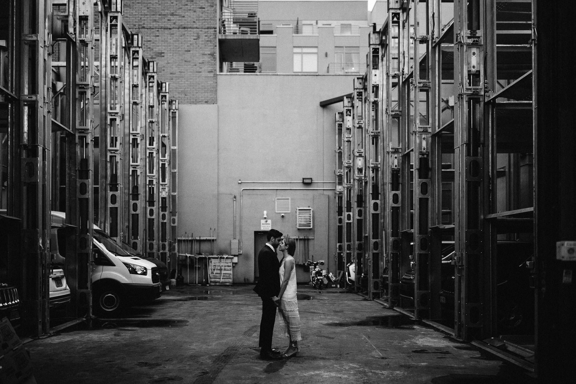 Nikki and Malcolm's Wedding at the Brooklyn Winery in Williamsburg by Jean-Laurent Gaudy