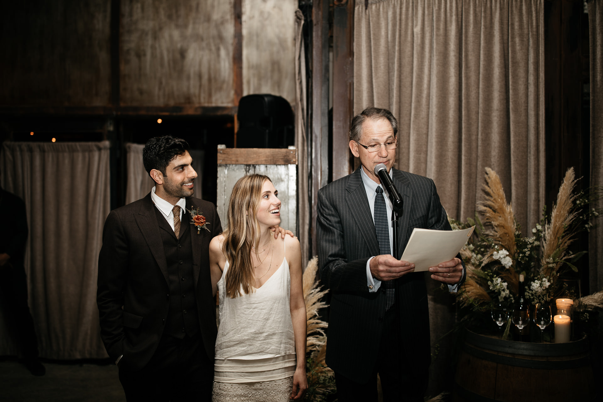 Nikki and Malcolm's Wedding at the Brooklyn Winery in Williamsburg by Jean-Laurent Gaudy