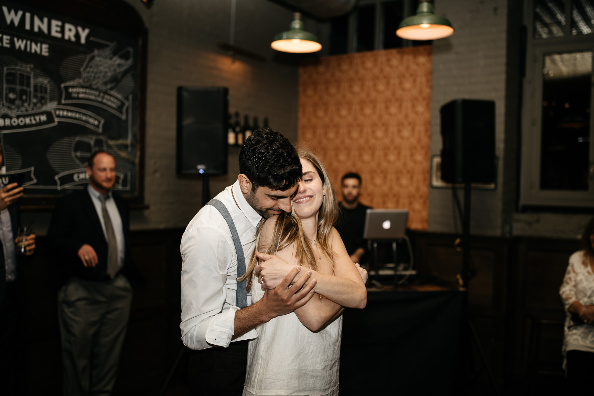 Nikki and Malcolm's Wedding at the Brooklyn Winery in Williamsburg by Jean-Laurent Gaudy