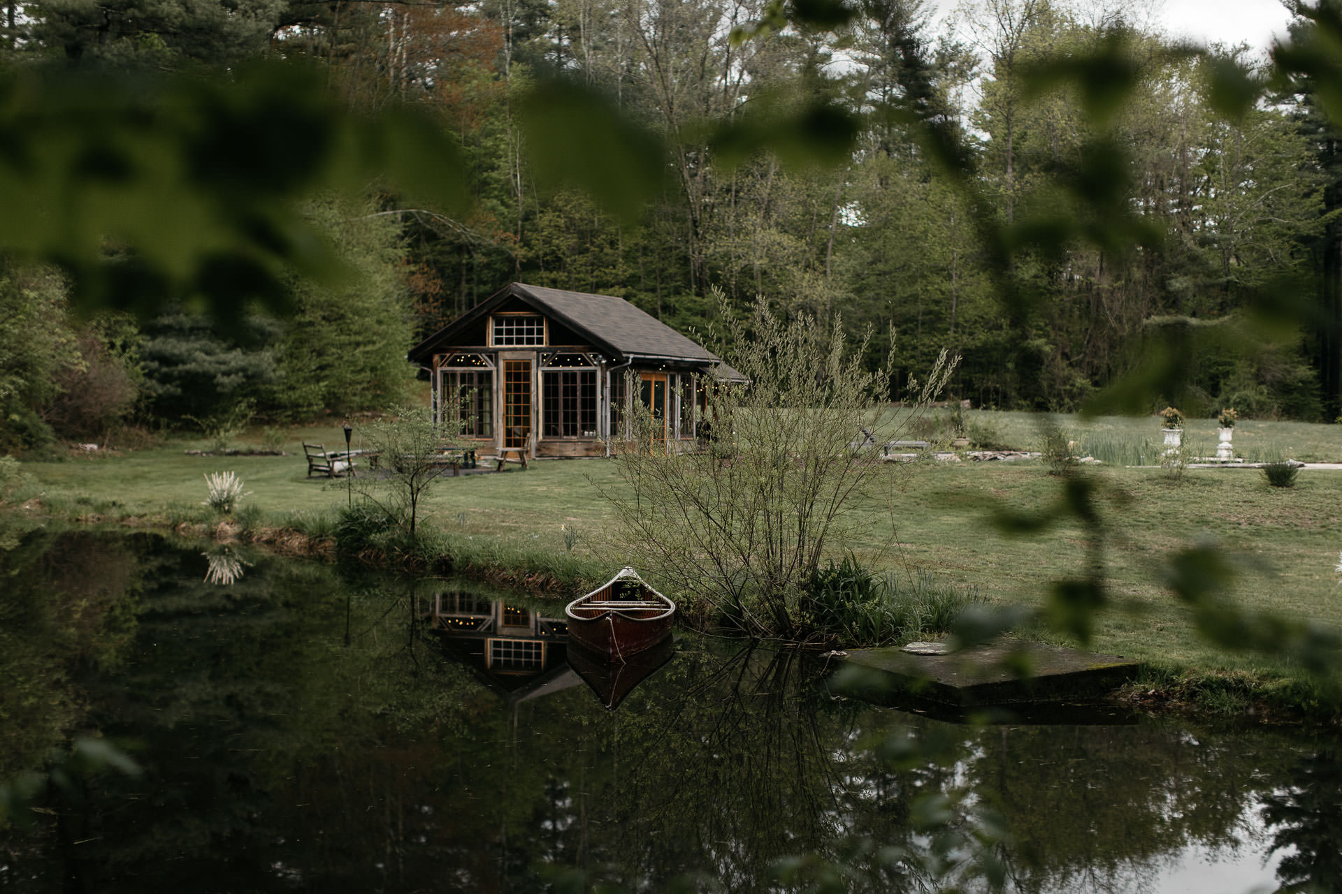 Boho Catskills Wedding at Foxfire Mountain House, NY by Jean-Laurent Gaudy Photography