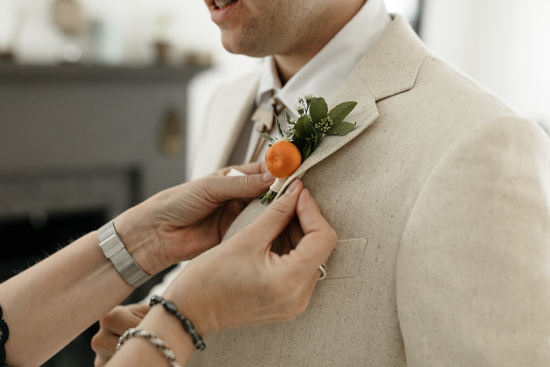 Boho Catskills Wedding at Foxfire Mountain House, NY by Jean-Laurent Gaudy Photography