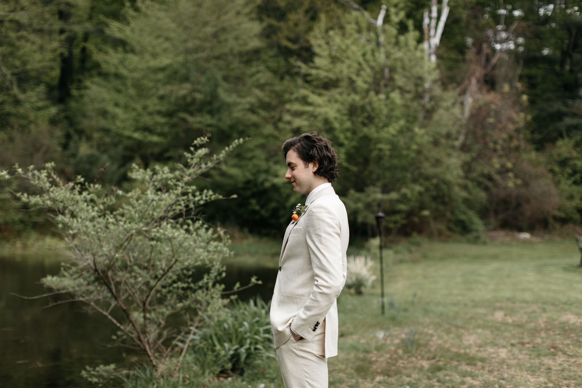 Boho Catskills Wedding at Foxfire Mountain House, NY by Jean-Laurent Gaudy Photography