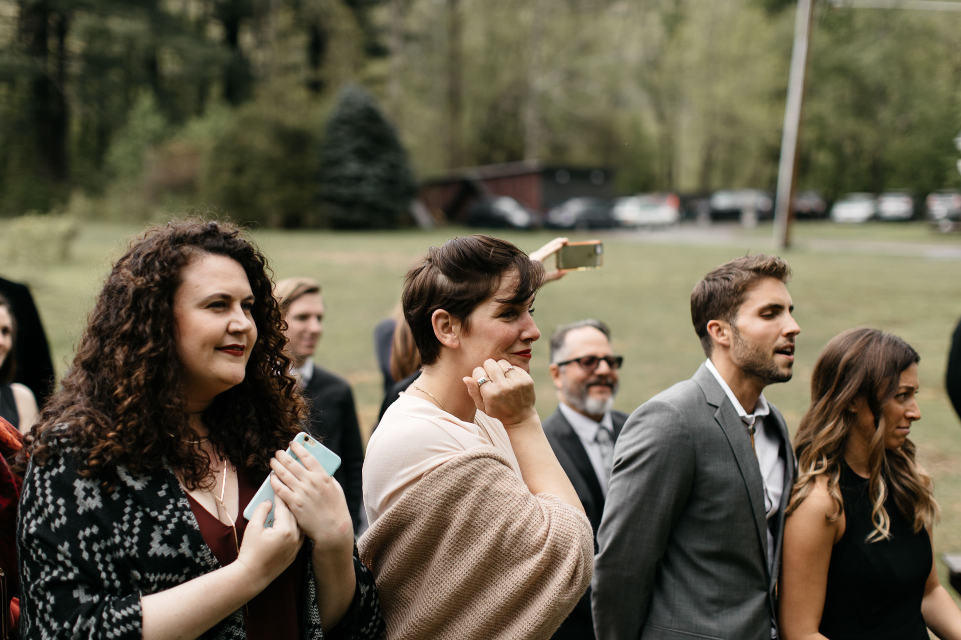 Boho Catskills Wedding at Foxfire Mountain House, NY by Jean-Laurent Gaudy Photography