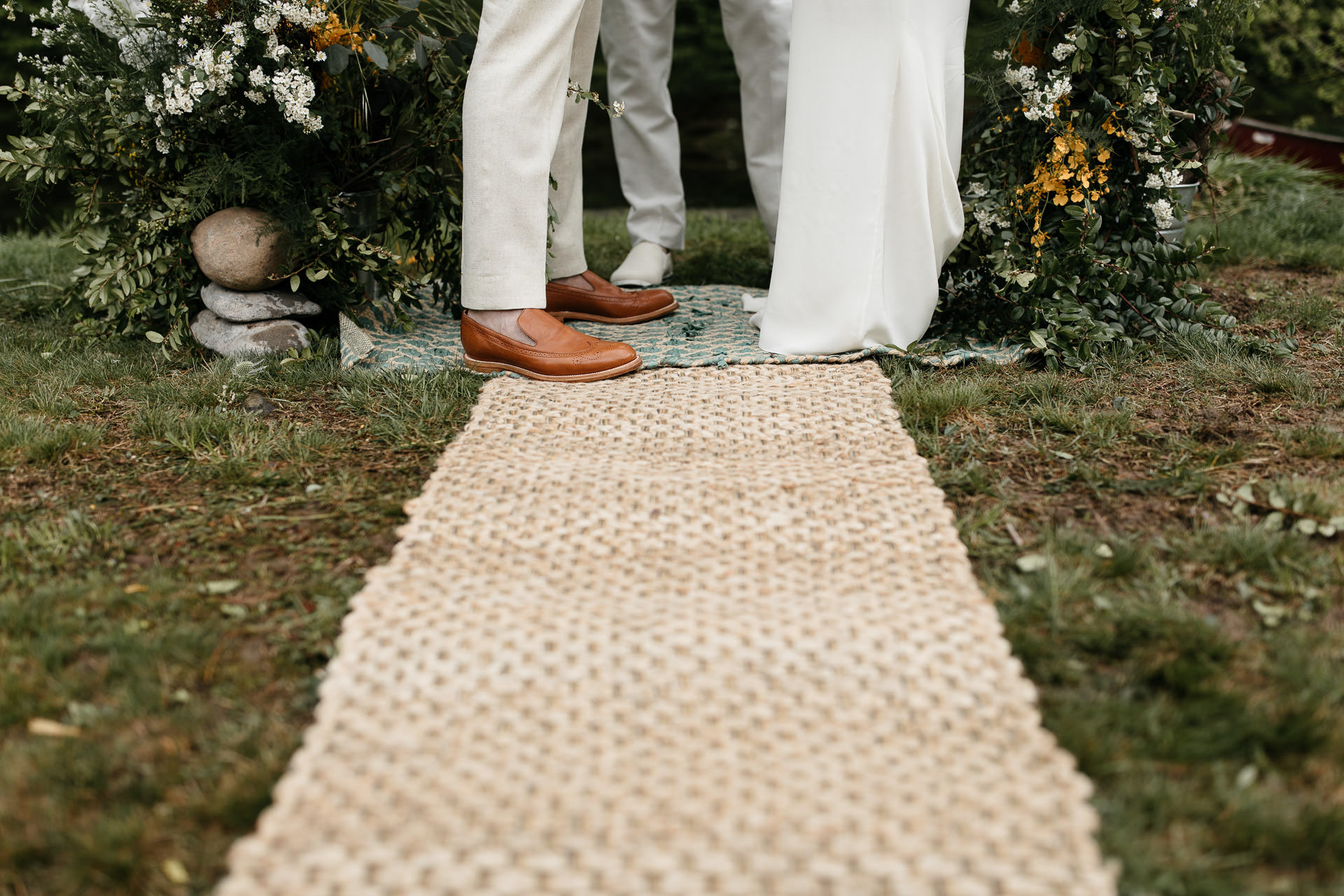 Boho Catskills Wedding at Foxfire Mountain House, NY by Jean-Laurent Gaudy Photography