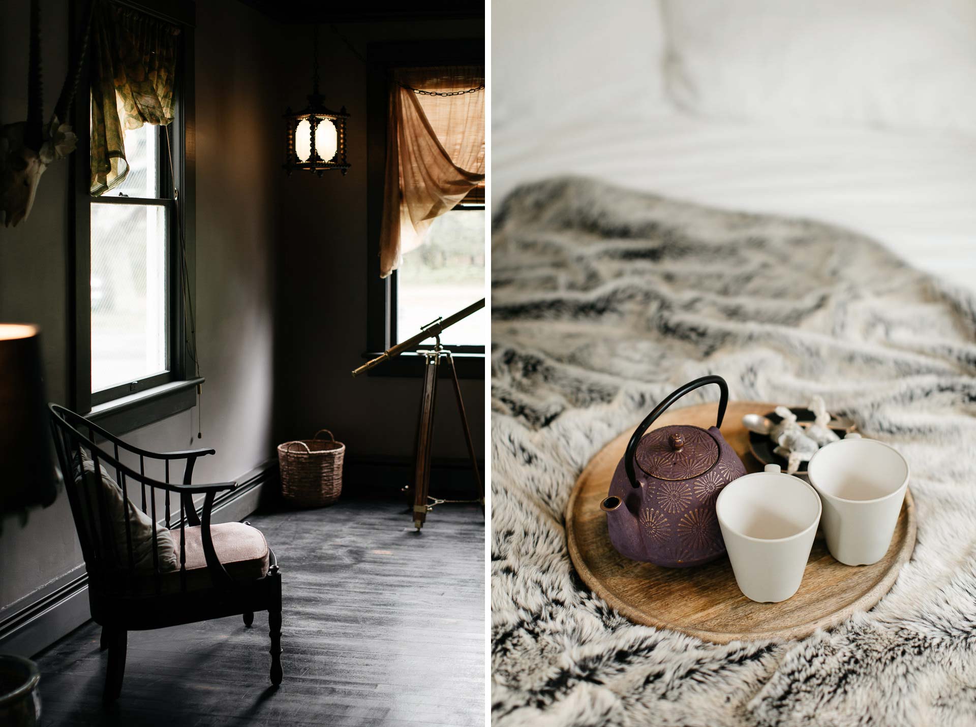 Boho Catskills Wedding at Foxfire Mountain House, NY by Jean-Laurent Gaudy Photography