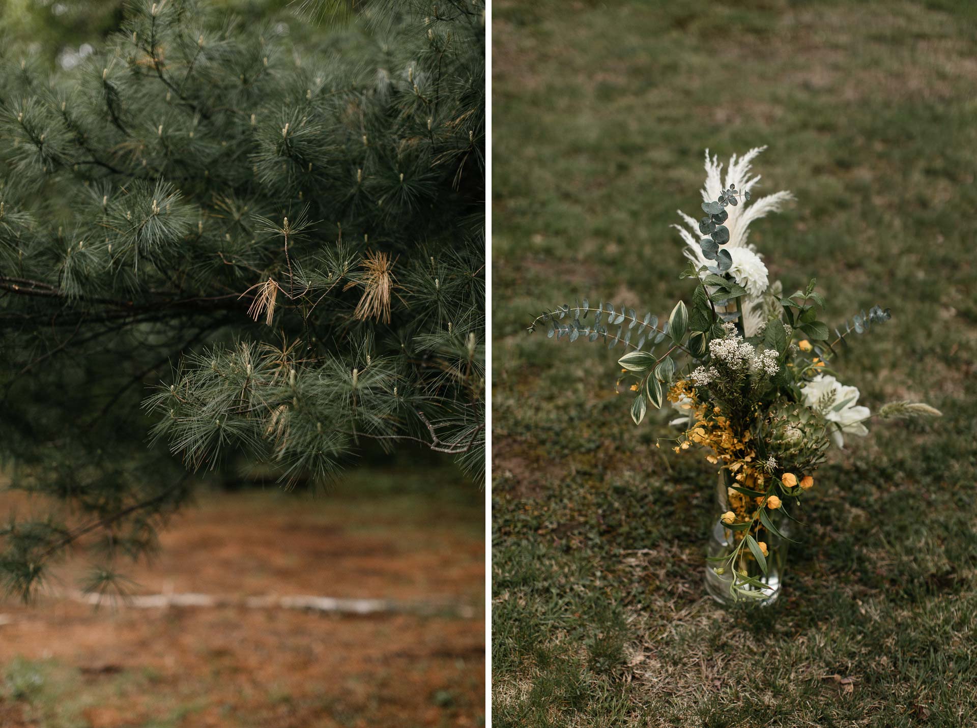 Boho Catskills Wedding at Foxfire Mountain House, NY by Jean-Laurent Gaudy Photography