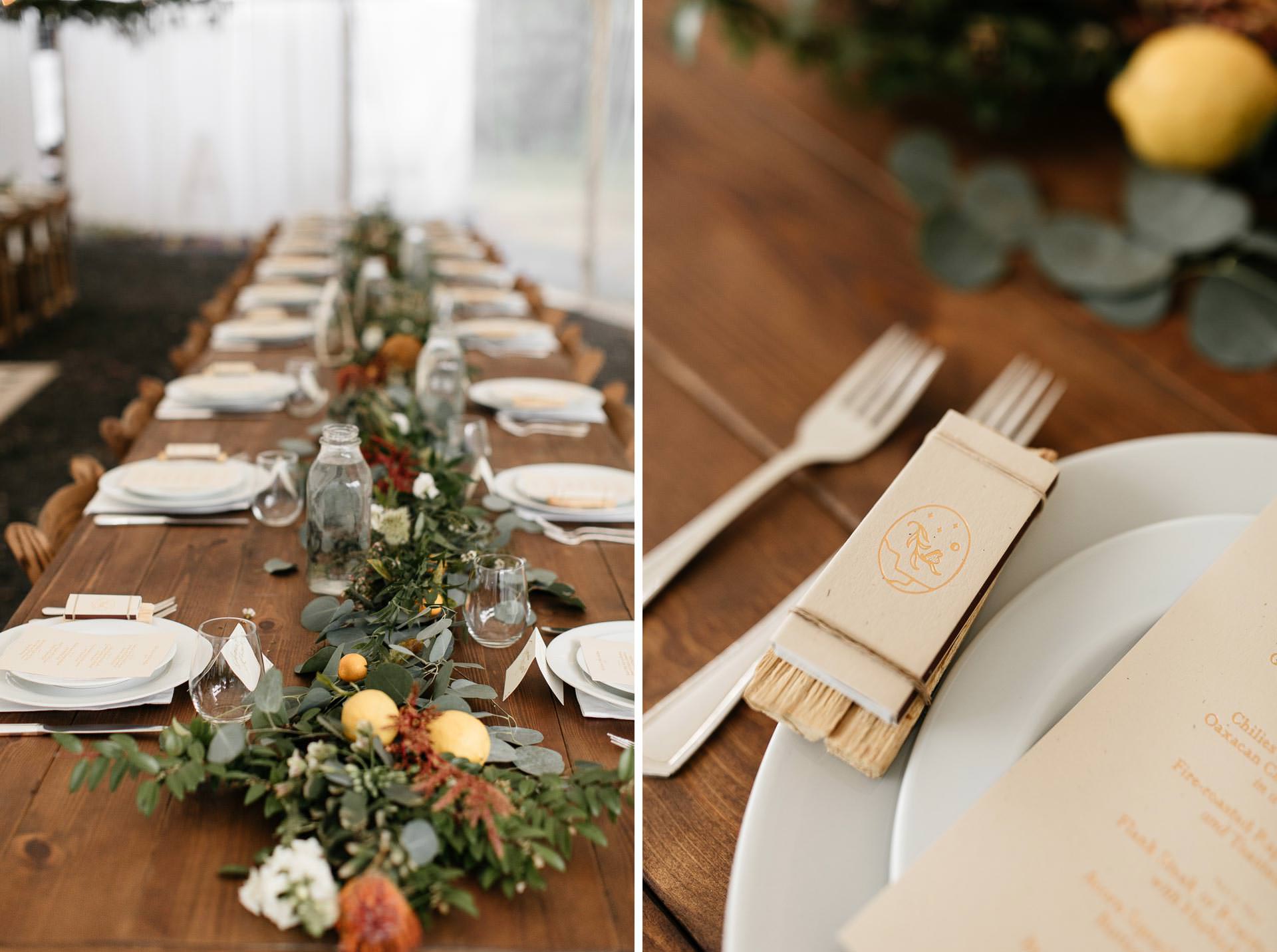 Boho Catskills Wedding at Foxfire Mountain House, NY by Jean-Laurent Gaudy Photography