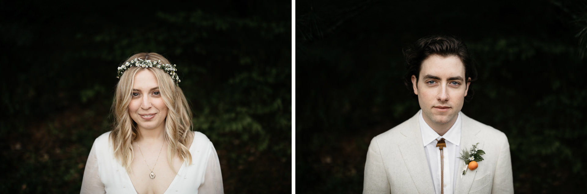 Boho Catskills Wedding at Foxfire Mountain House, NY by Jean-Laurent Gaudy Photography