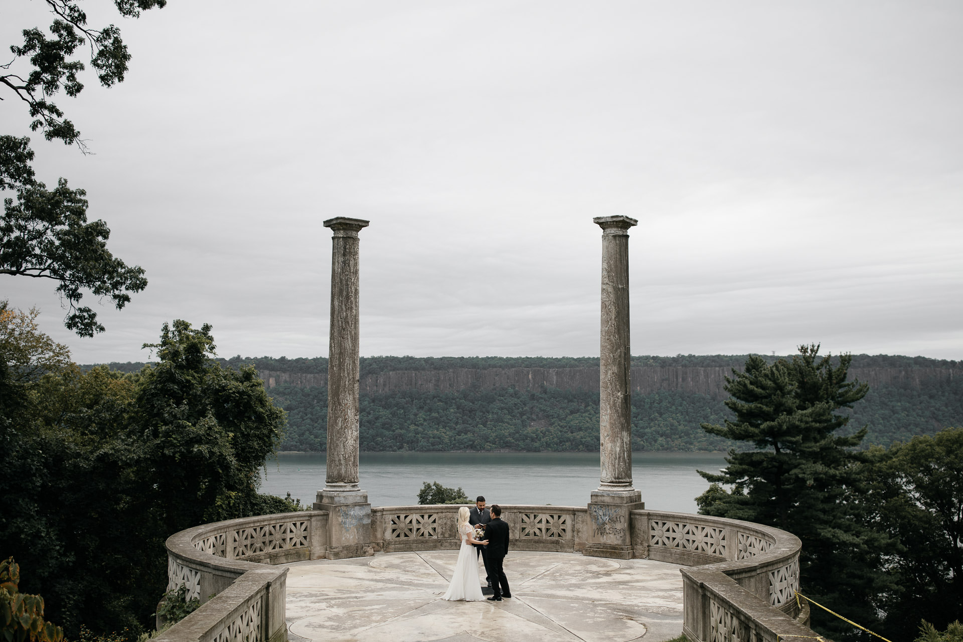 Elopement Untermyer Gardens in New York City by Jean-Laurent Gaudy
