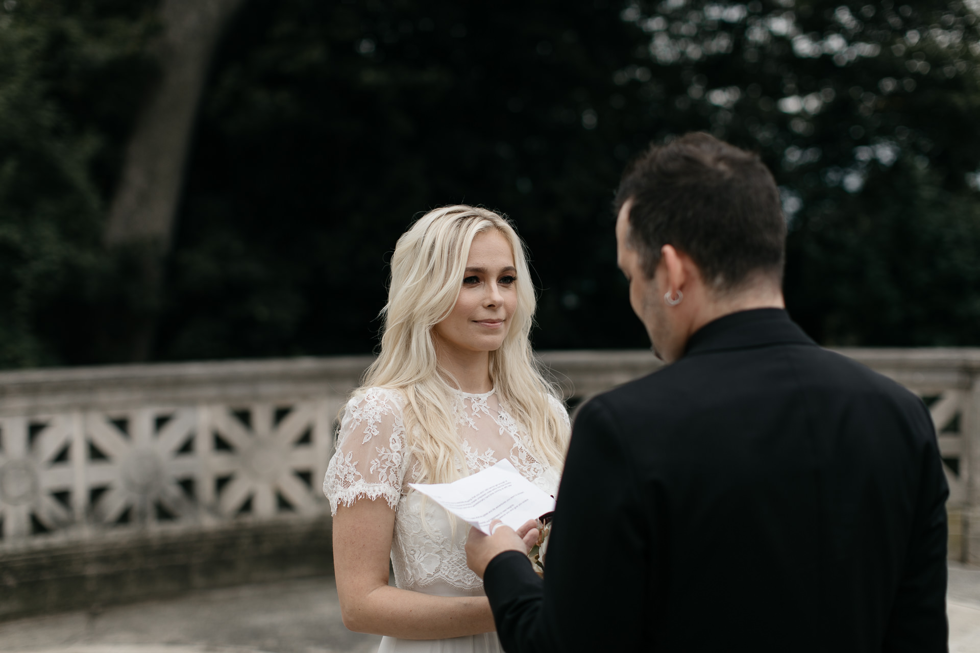 Elopement Untermyer Gardens in New York City by Jean-Laurent Gaudy