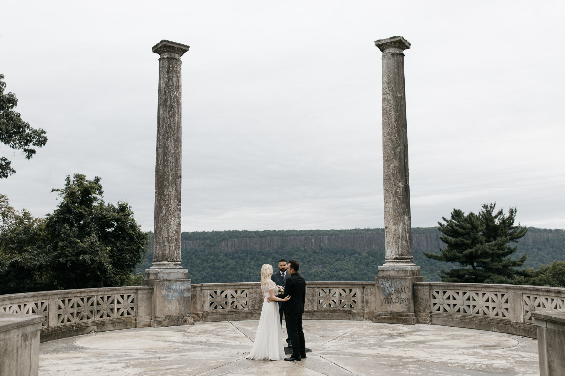Elopement Untermyer Gardens in New York City by Jean-Laurent Gaudy