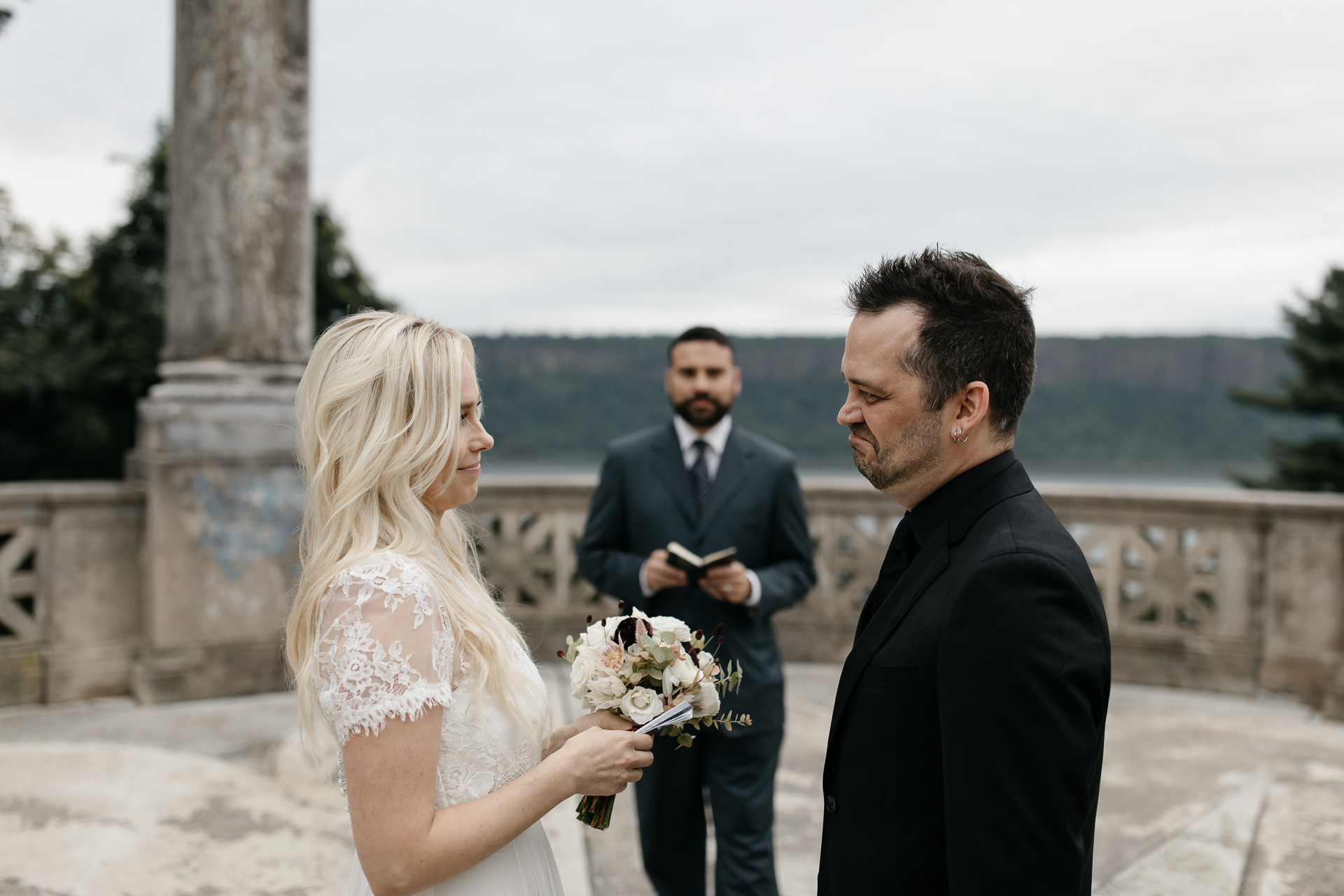 Elopement Untermyer Gardens in New York City by Jean-Laurent Gaudy