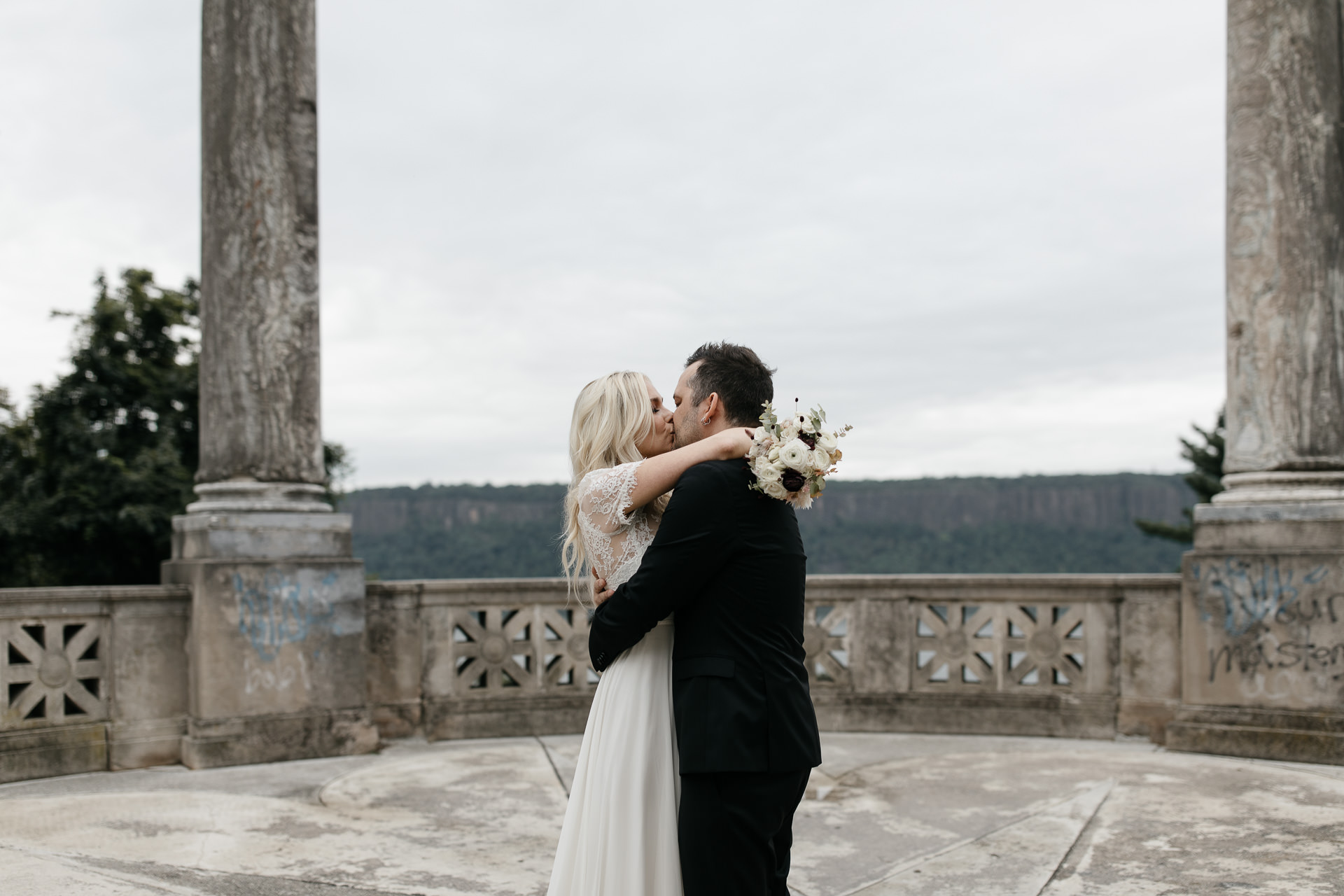 Elopement Untermyer Gardens in New York City by Jean-Laurent Gaudy
