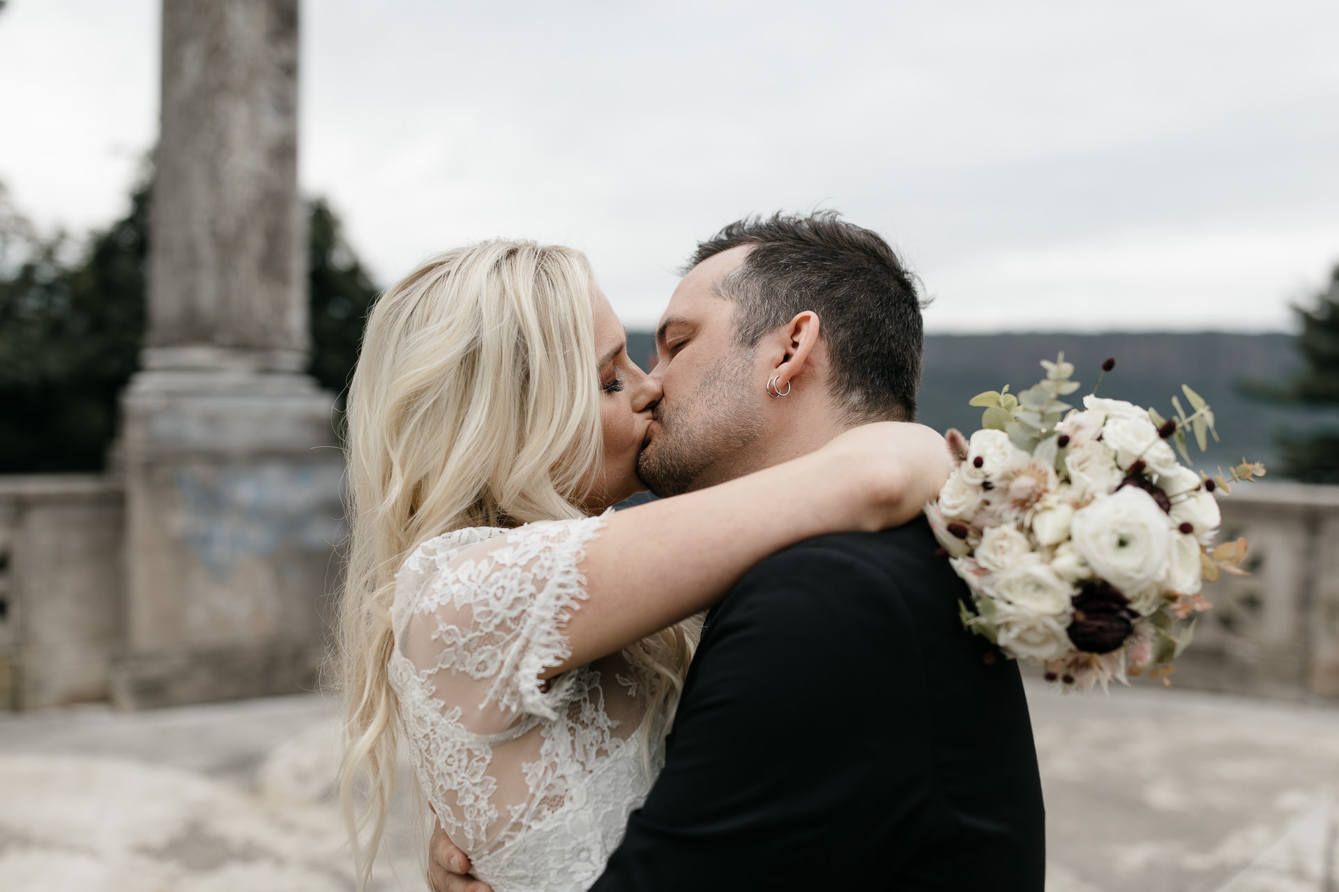 Elopement Untermyer Gardens in New York City by Jean-Laurent Gaudy