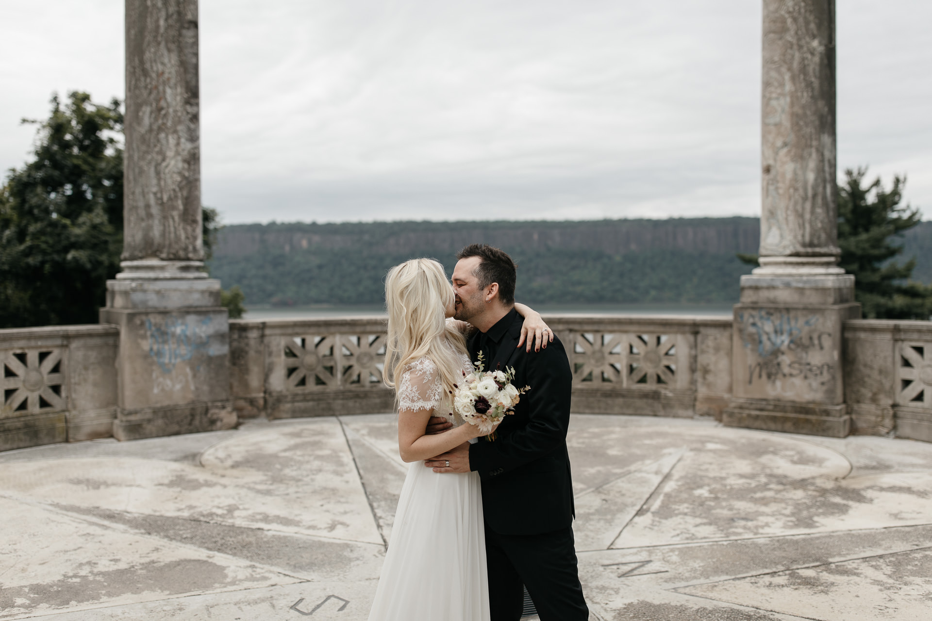 Elopement Untermyer Gardens in New York City by Jean-Laurent Gaudy