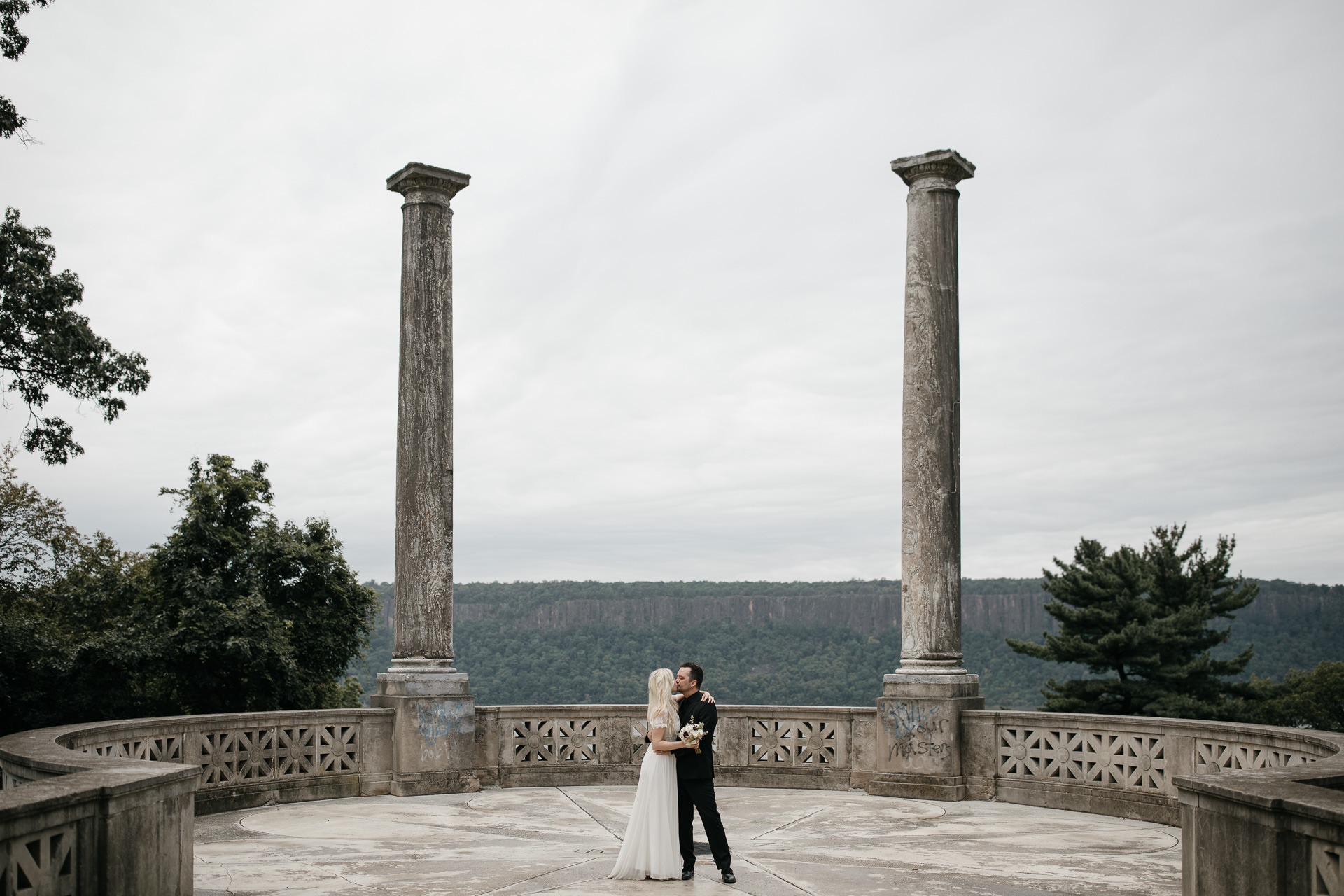 Elopement Untermyer Gardens in New York City by Jean-Laurent Gaudy
