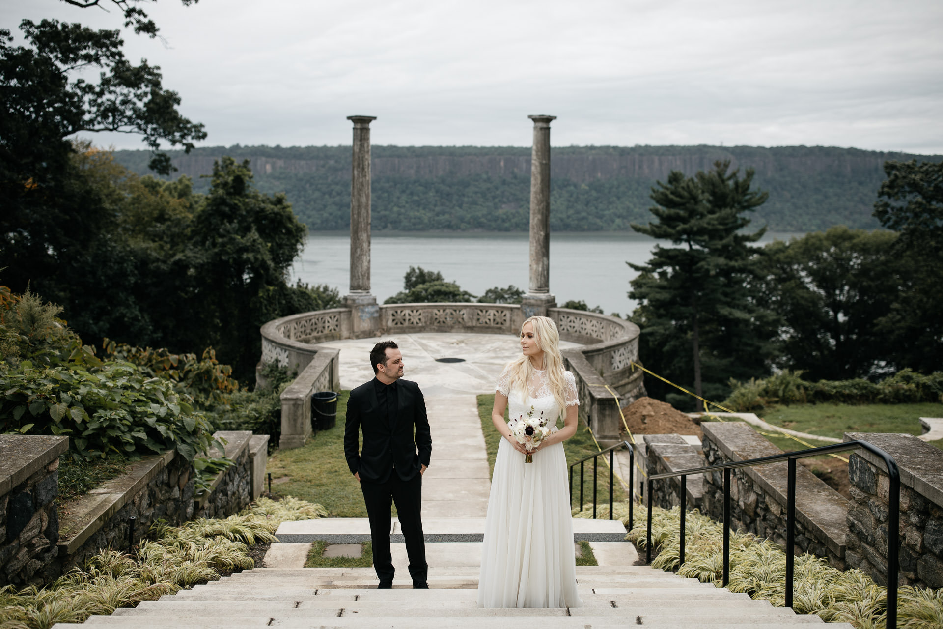 Elopement Untermyer Gardens in New York City by Jean-Laurent Gaudy