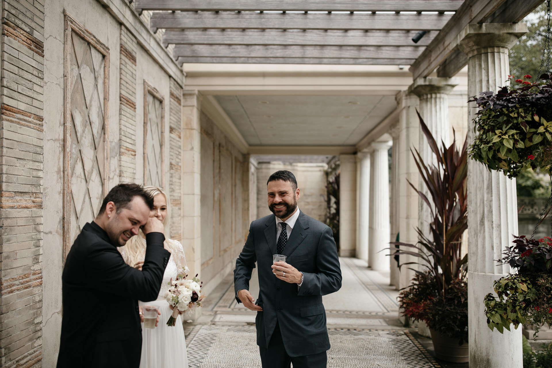 Elopement Untermyer Gardens in New York City by Jean-Laurent Gaudy