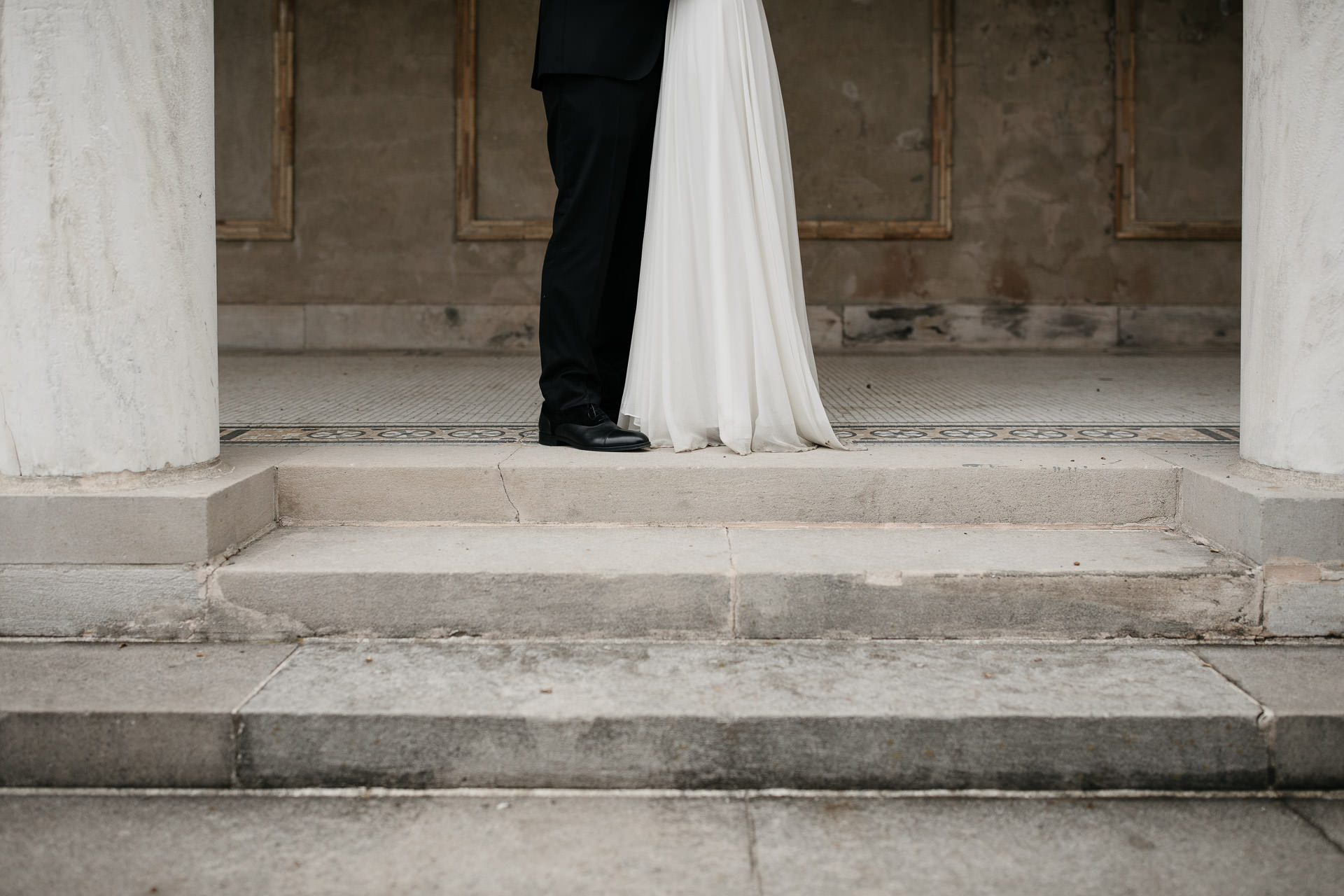 Elopement Untermyer Gardens in New York City by Jean-Laurent Gaudy