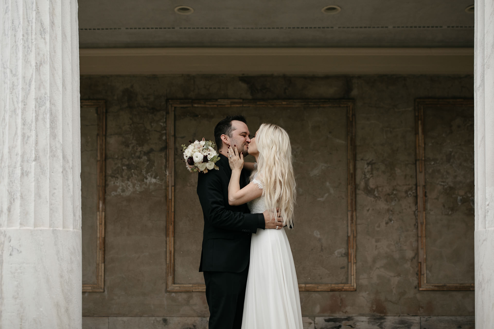 Elopement Untermyer Gardens in New York City by Jean-Laurent Gaudy