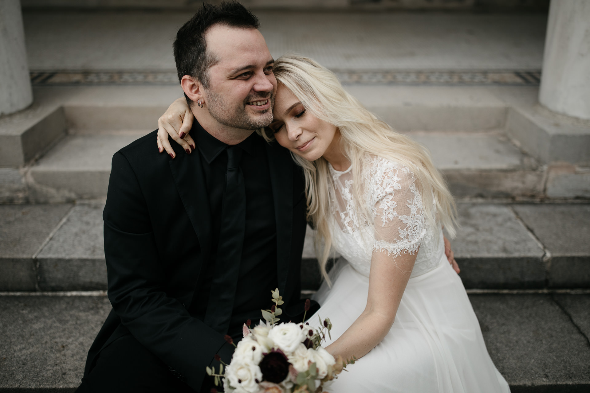Elopement Untermyer Gardens in New York City by Jean-Laurent Gaudy