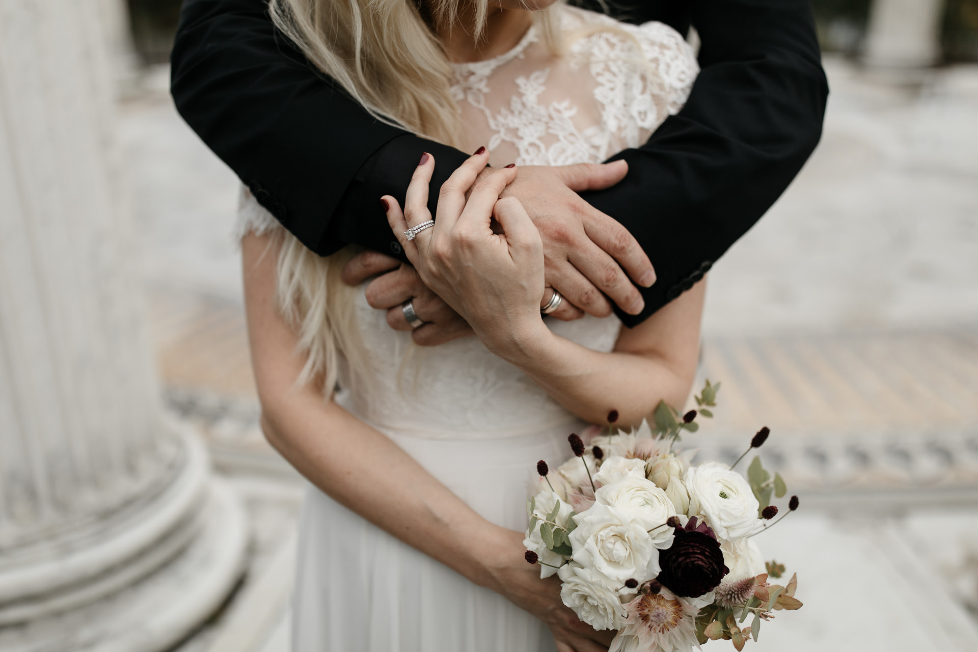 Elopement Untermyer Gardens in New York City by Jean-Laurent Gaudy