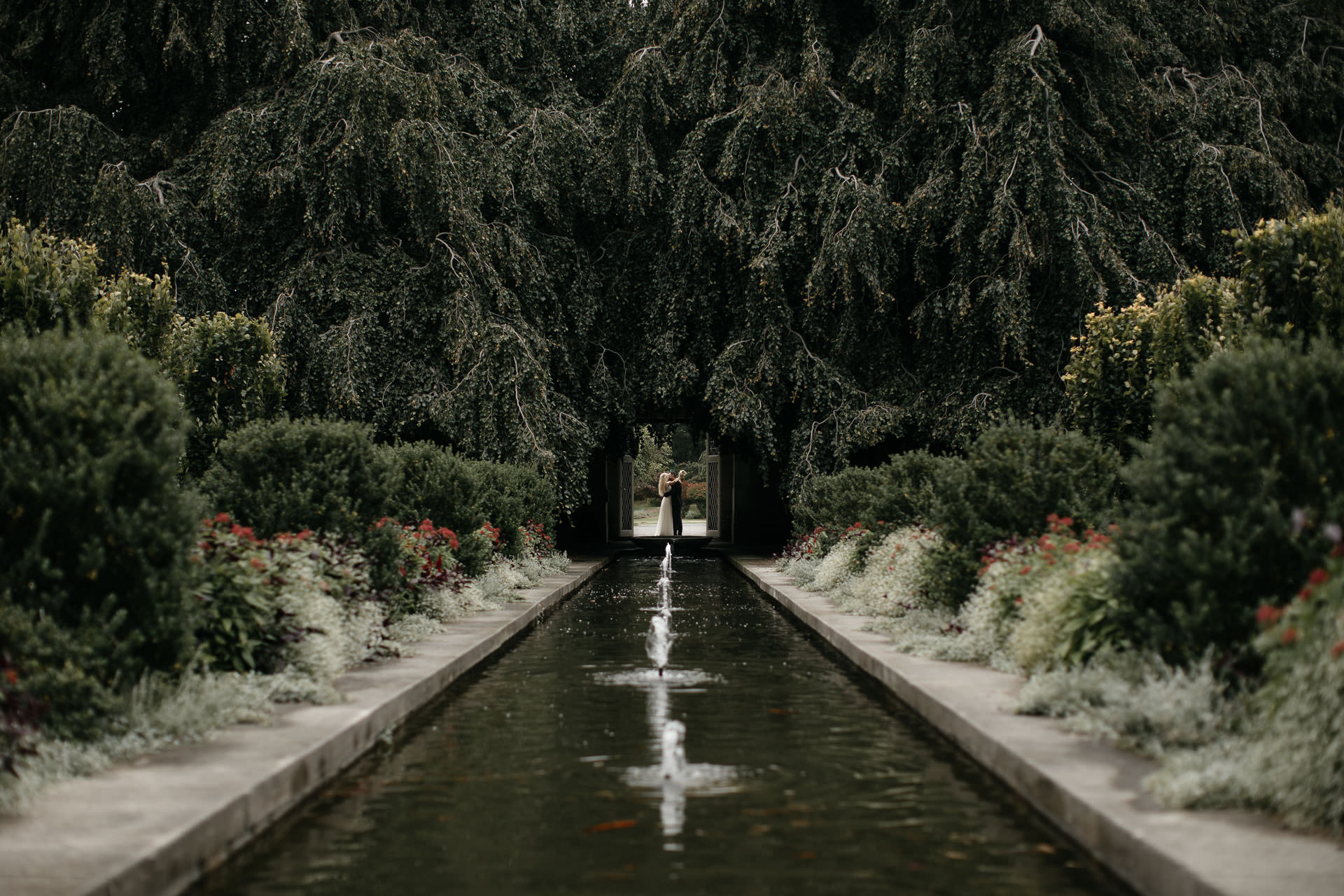 Elopement Untermyer Gardens in New York City by Jean-Laurent Gaudy