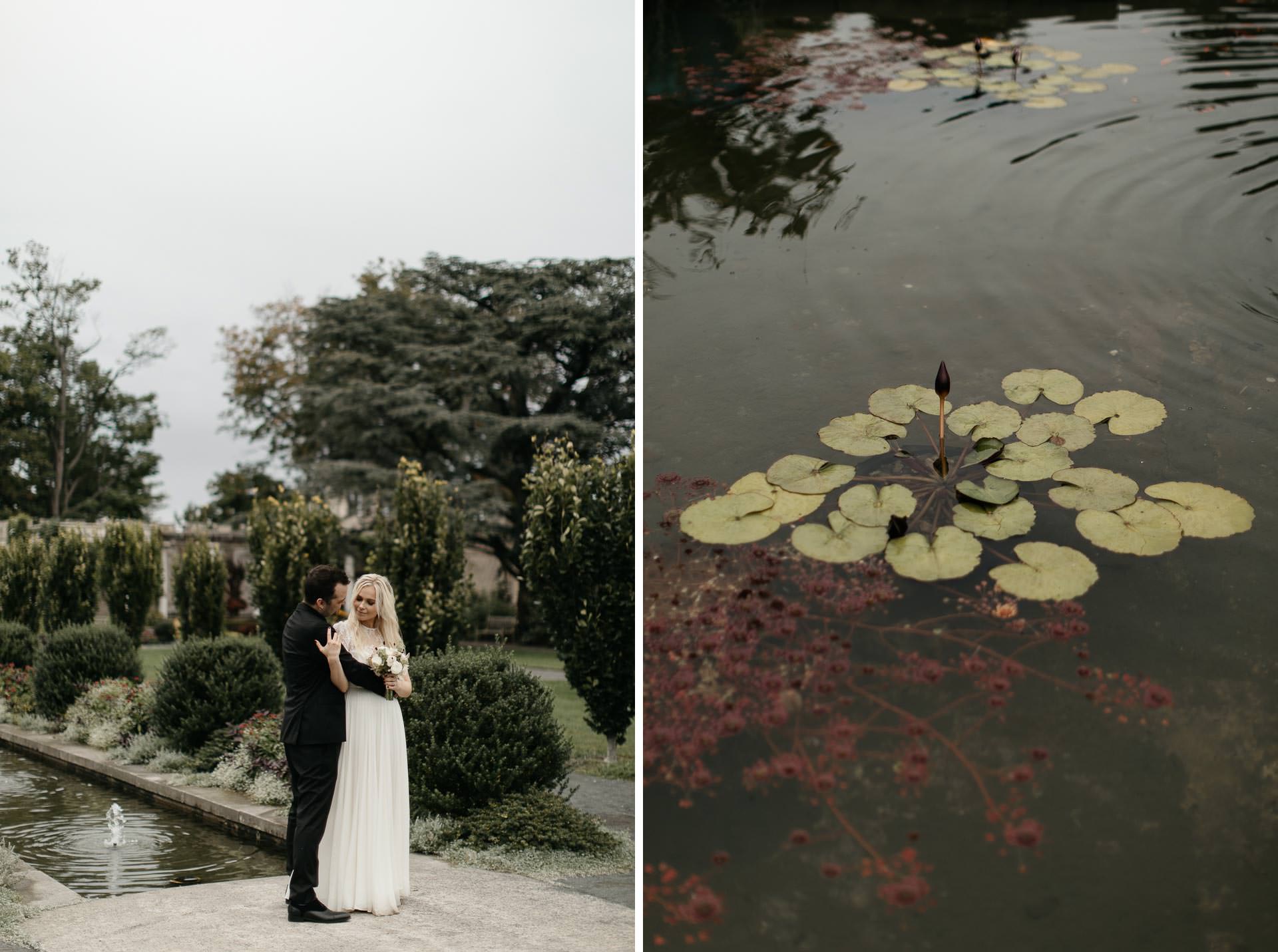 Elopement Untermyer Gardens in New York City by Jean-Laurent Gaudy