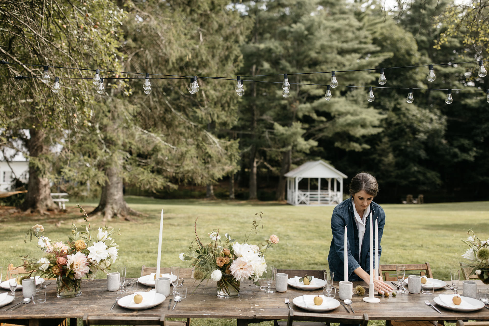 Floating FarmHouse Intimate Wedding in Upstate New York by Jean-Laurent Gaudy
