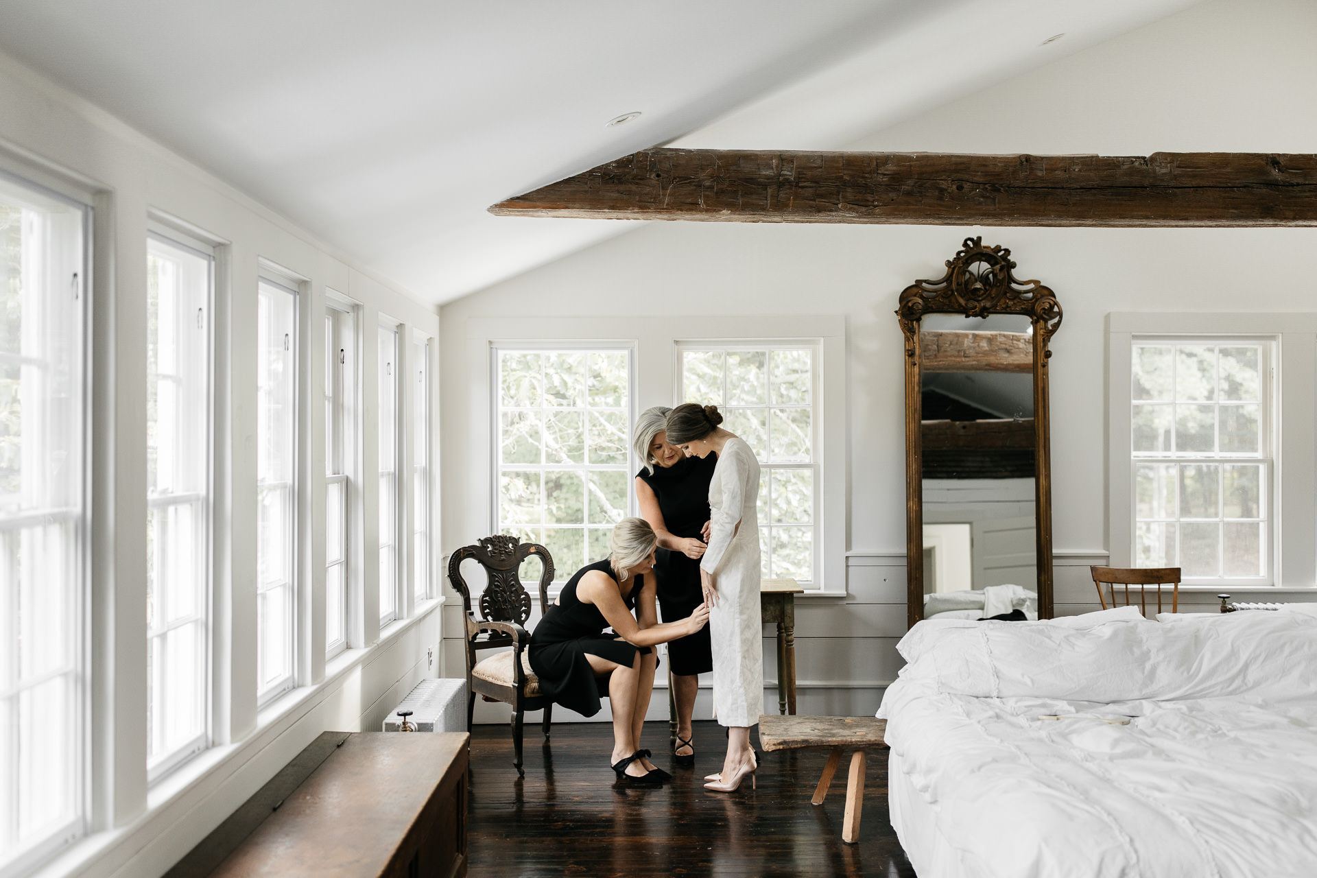 Floating FarmHouse Intimate Wedding in Upstate New York by Jean-Laurent Gaudy