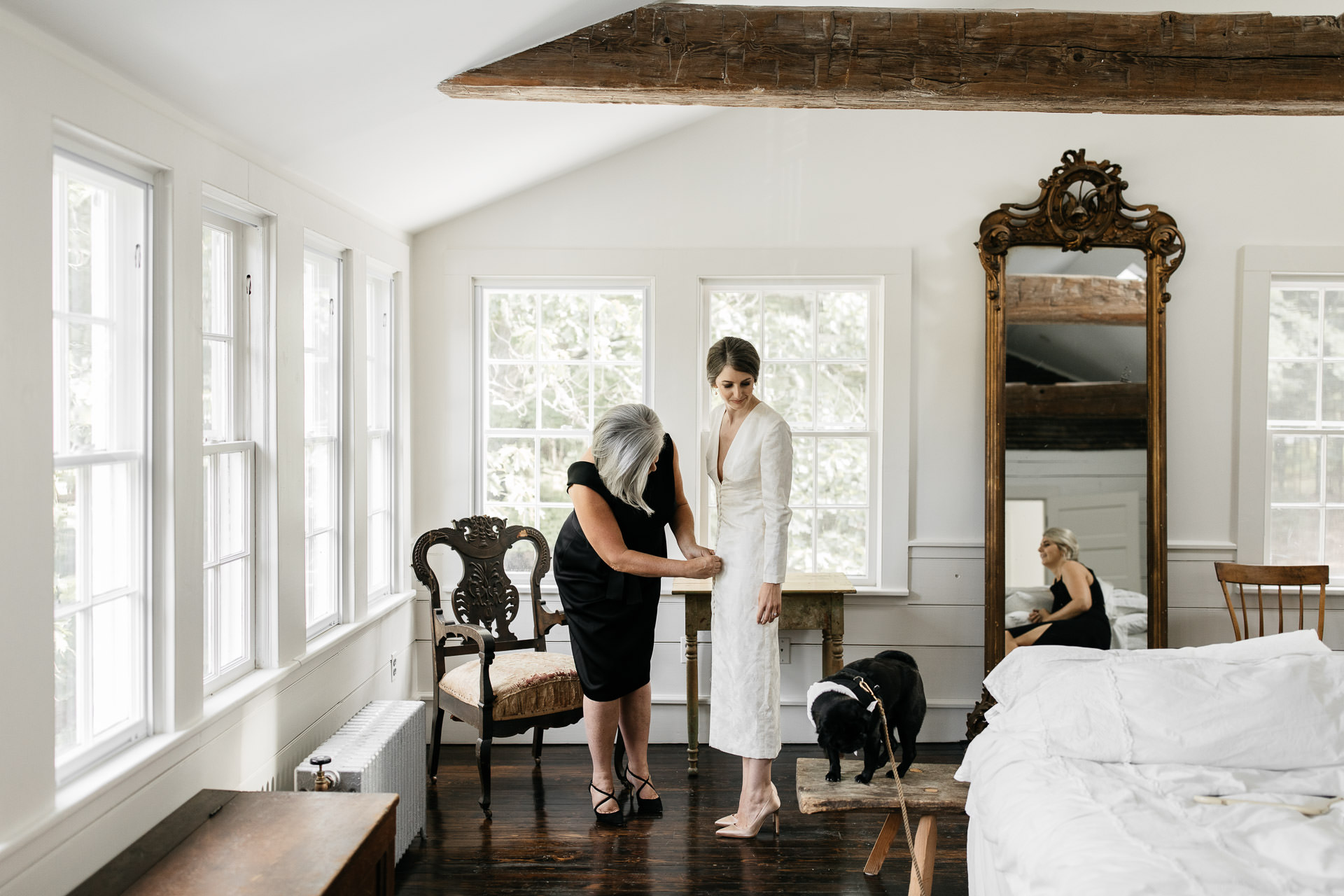 Floating FarmHouse Intimate Wedding in Upstate New York by Jean-Laurent Gaudy