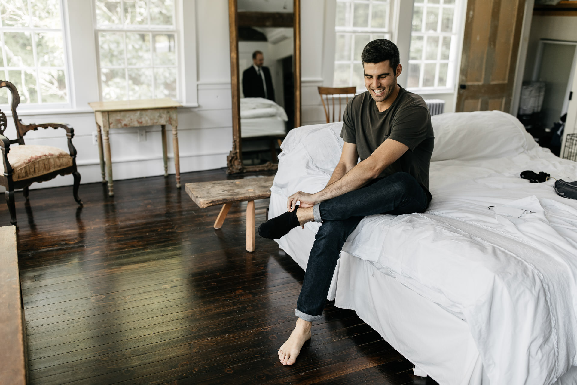 Floating FarmHouse Intimate Wedding in Upstate New York by Jean-Laurent Gaudy