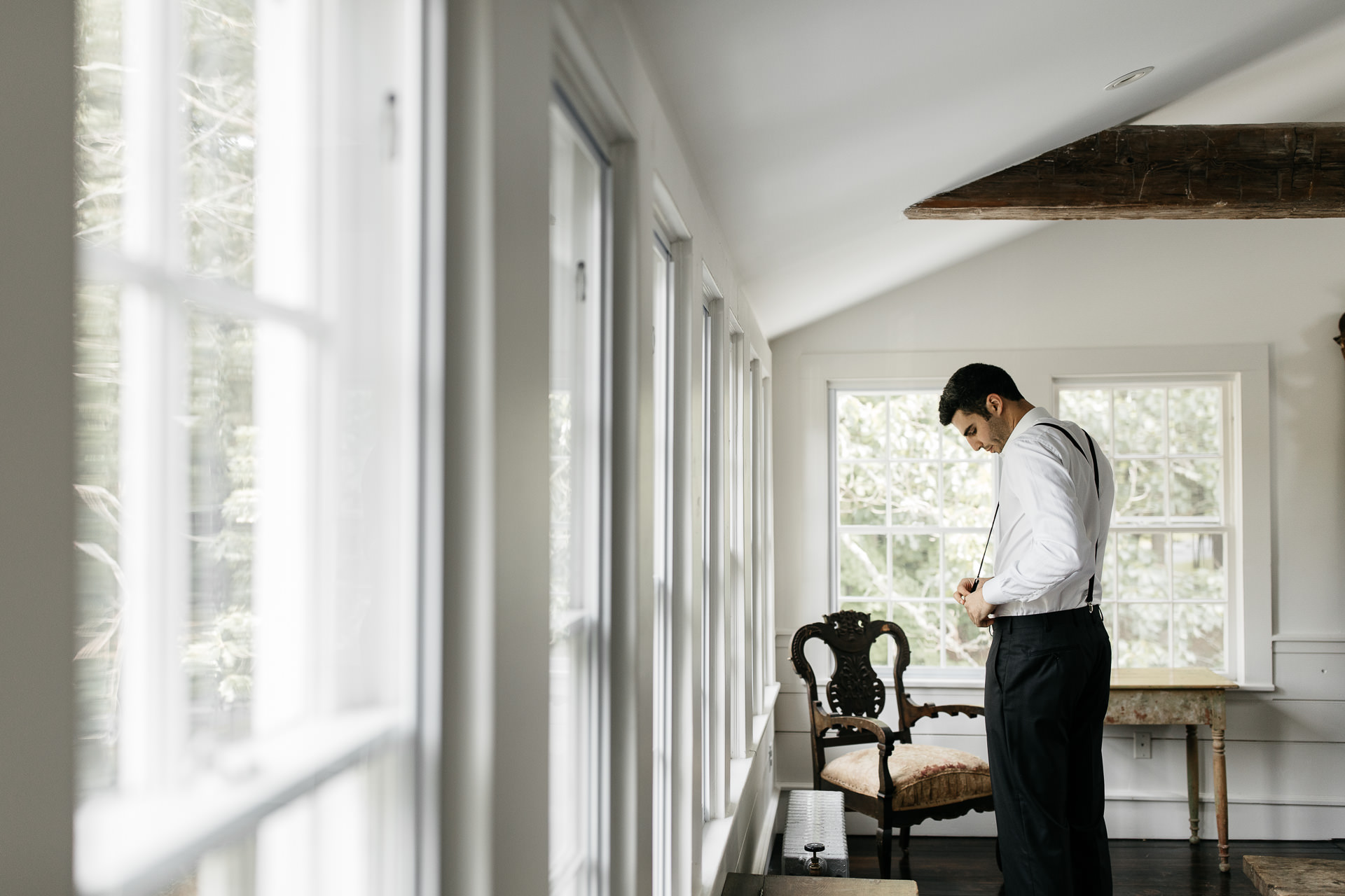 Floating FarmHouse Intimate Wedding in Upstate New York by Jean-Laurent Gaudy