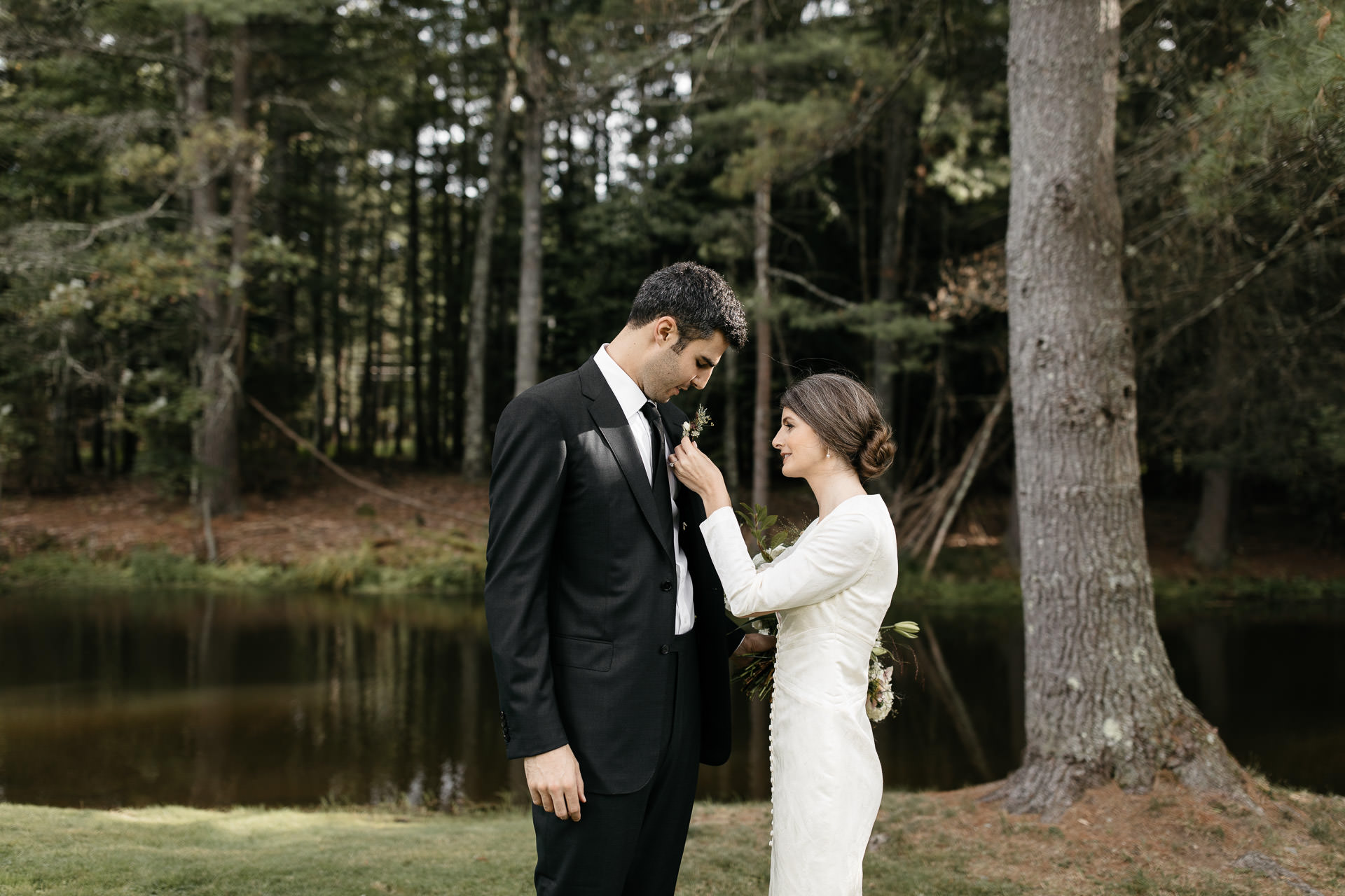 Floating FarmHouse Intimate Wedding in Upstate New York by Jean-Laurent Gaudy