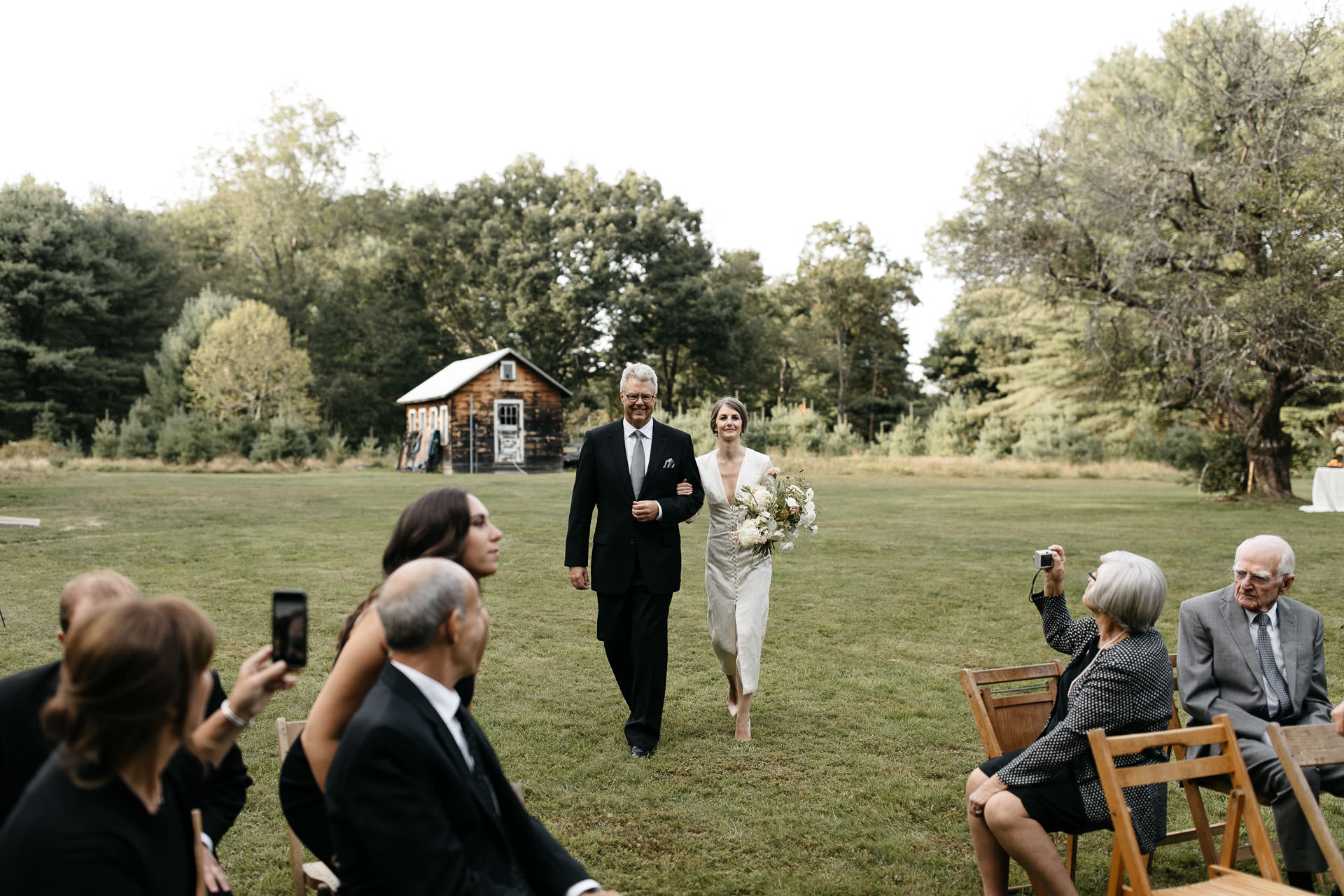 Floating FarmHouse Intimate Wedding in Upstate New York by Jean-Laurent Gaudy