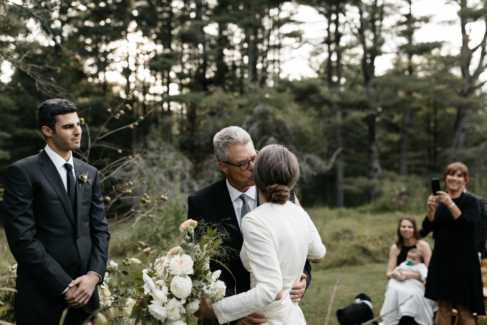 Floating FarmHouse Intimate Wedding in Upstate New York by Jean-Laurent Gaudy